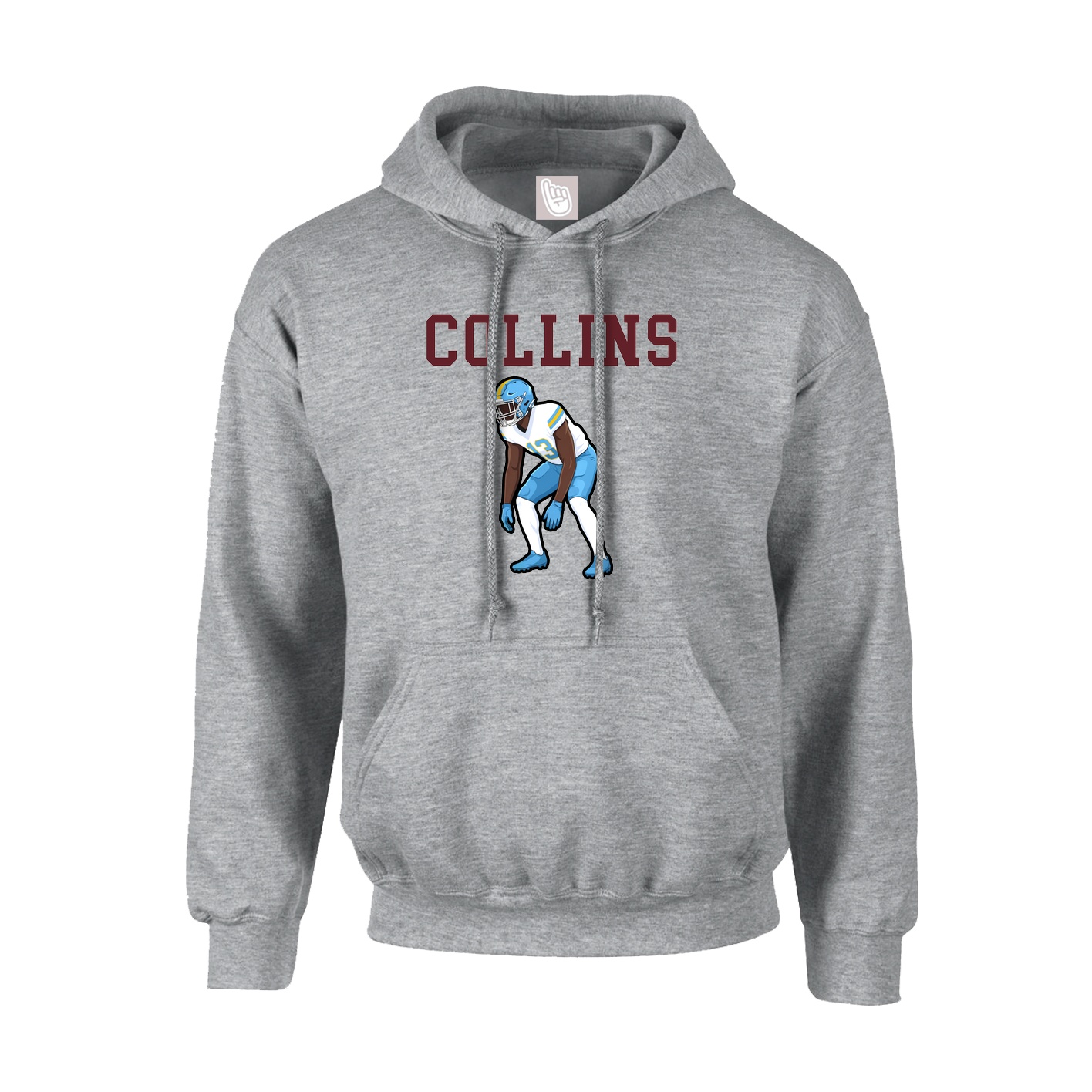 Hoodie — Shirsey in Grey