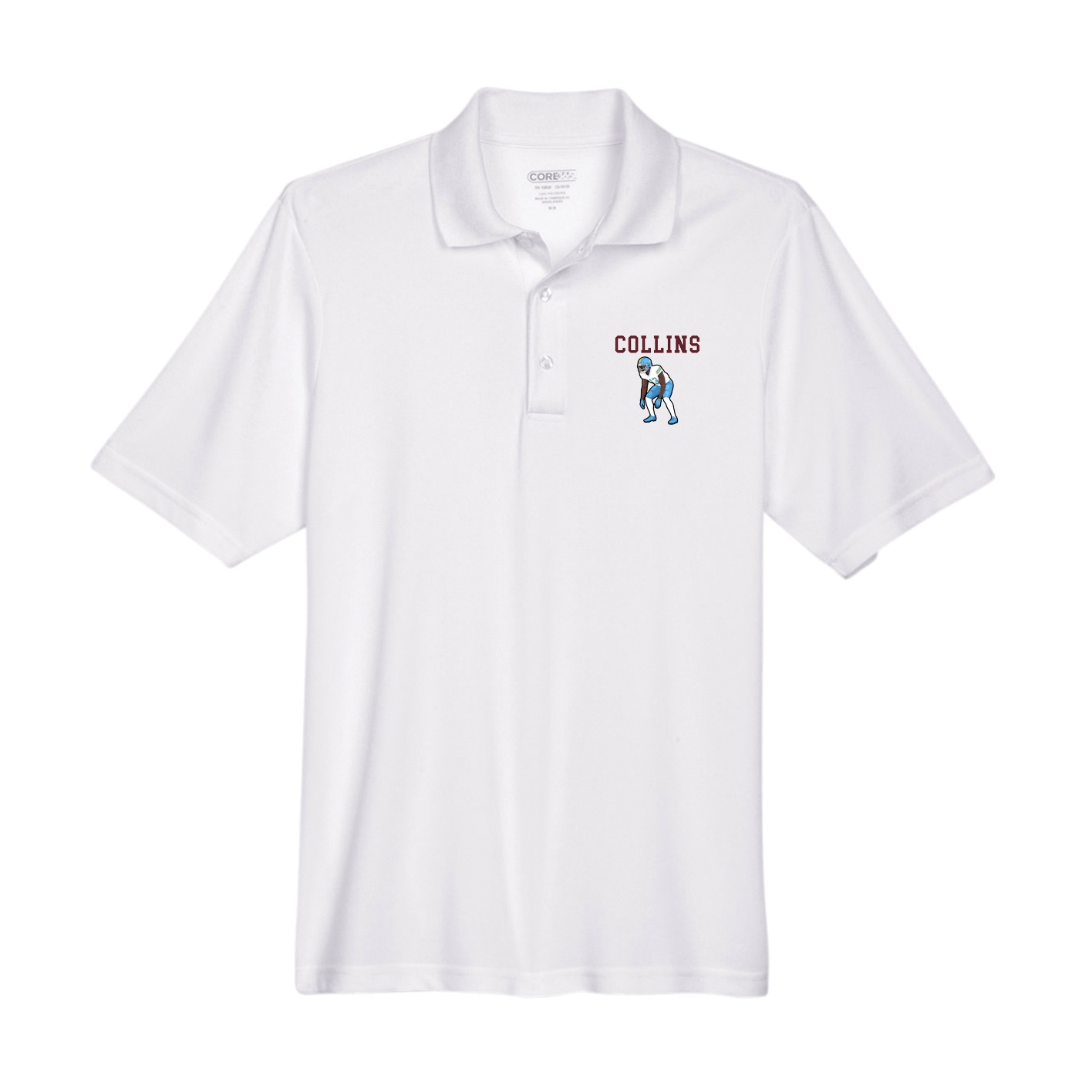 Performance Polo — Shirsey in White