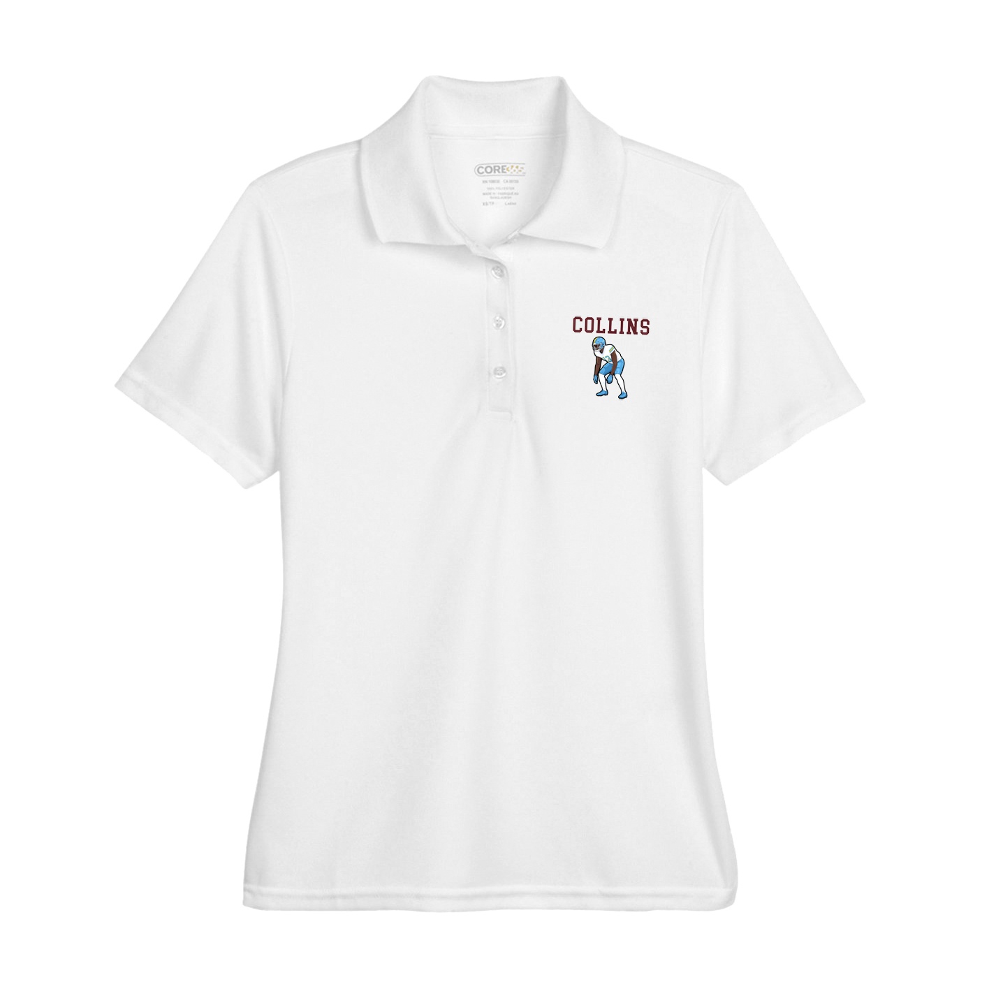 Womens Performance Polo — Shirsey in White