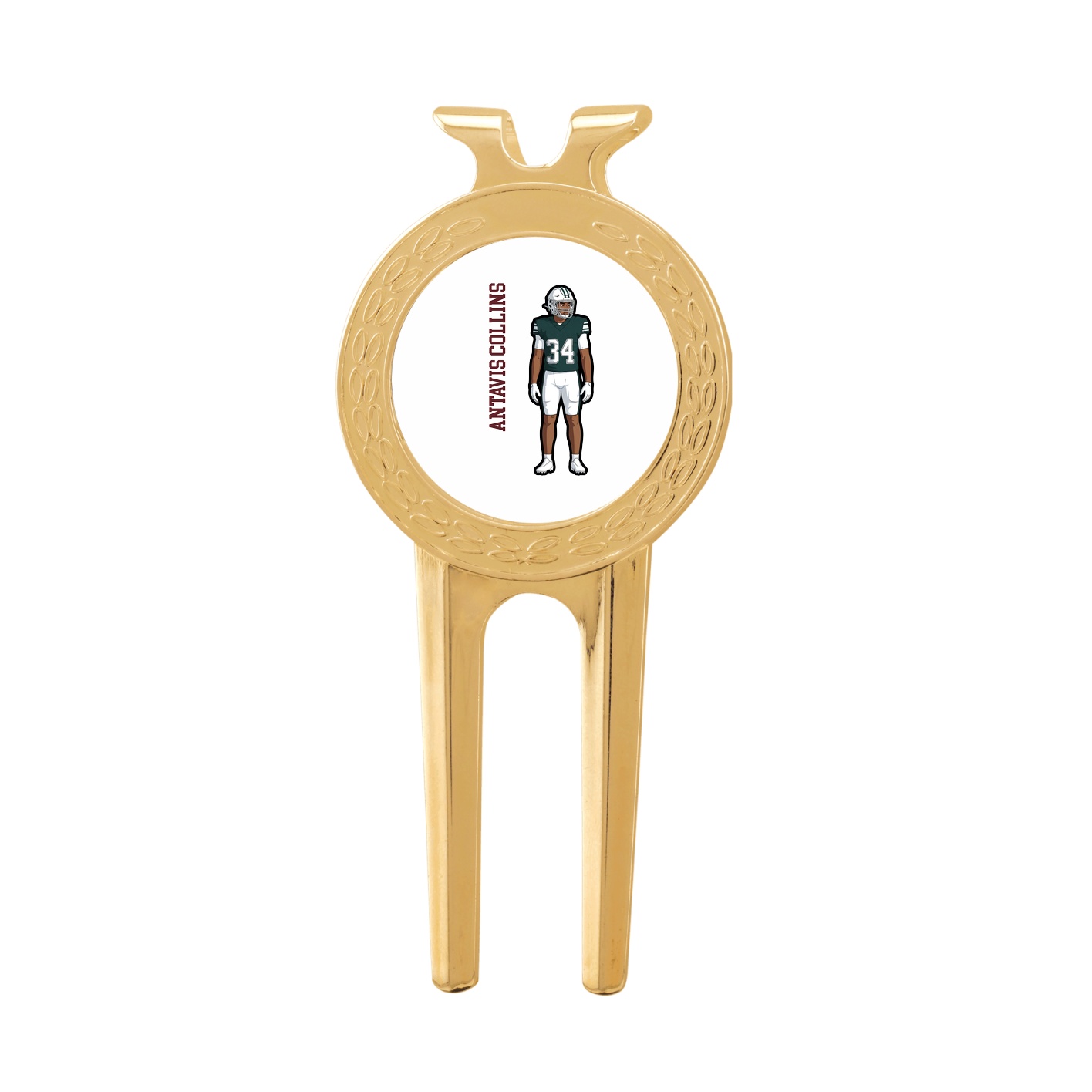 Divot Tool with Ball Marker — Name Vertical in Classic