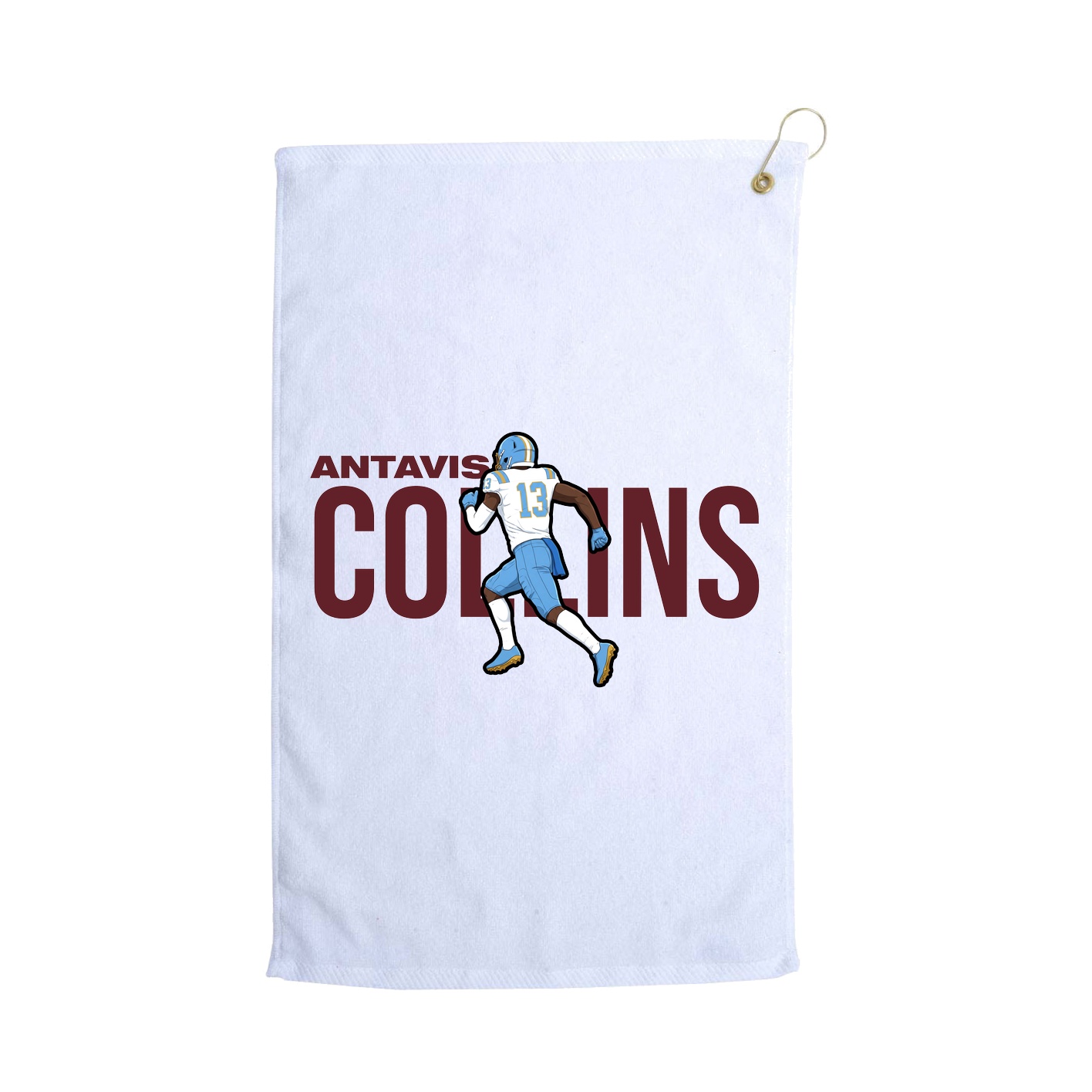 Golf Towel — Player Name in White