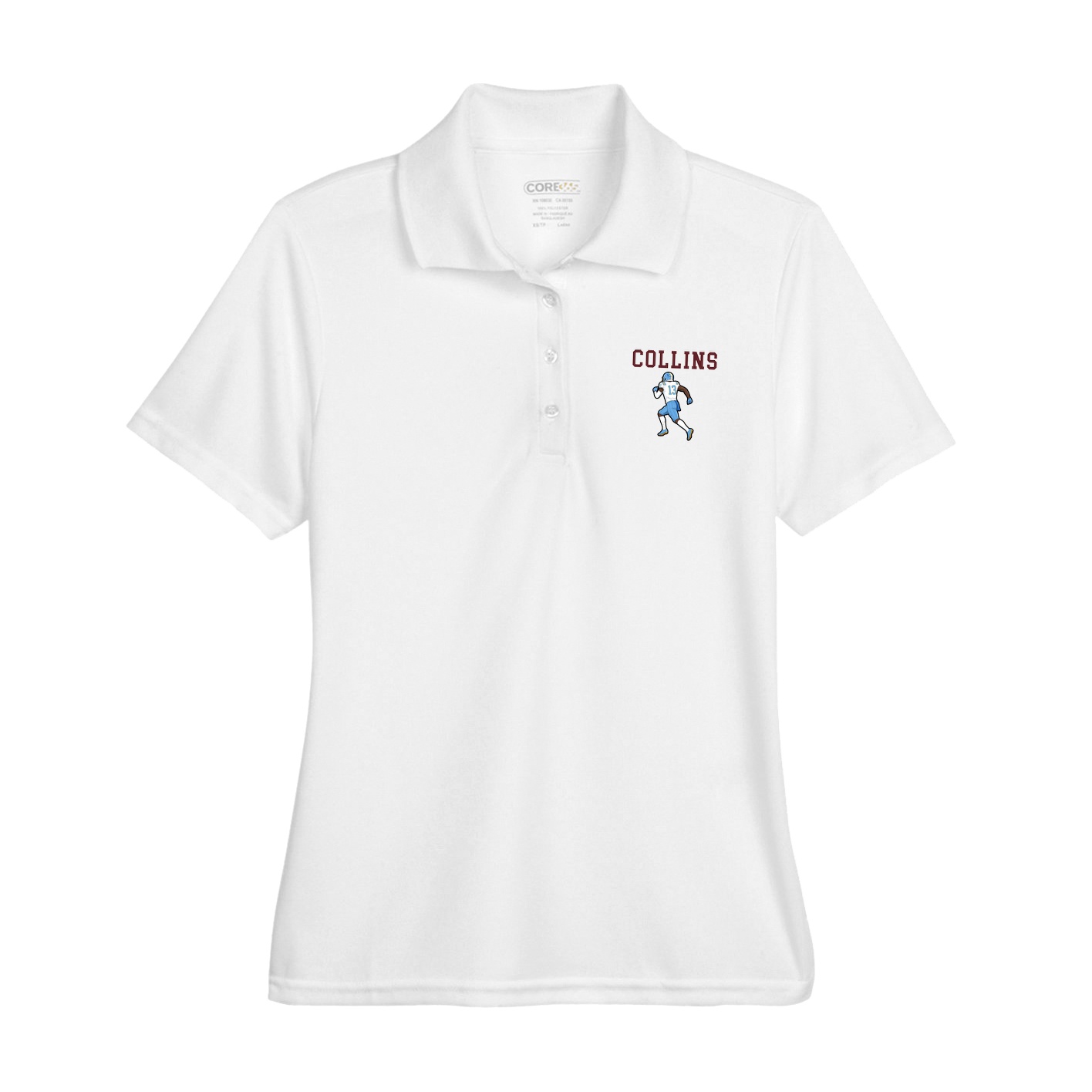 Womens Performance Polo — Shirsey in White