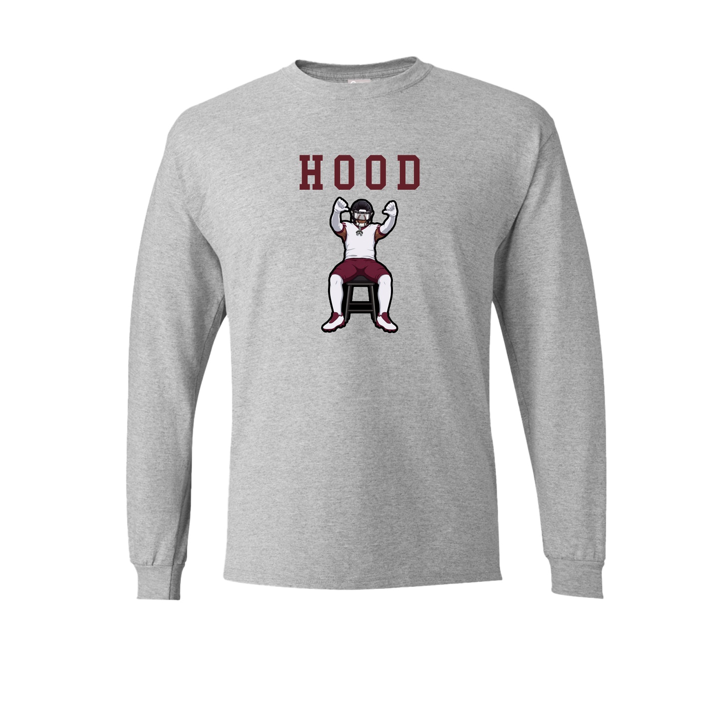 Long Sleeve Tee — Shirsey in Grey