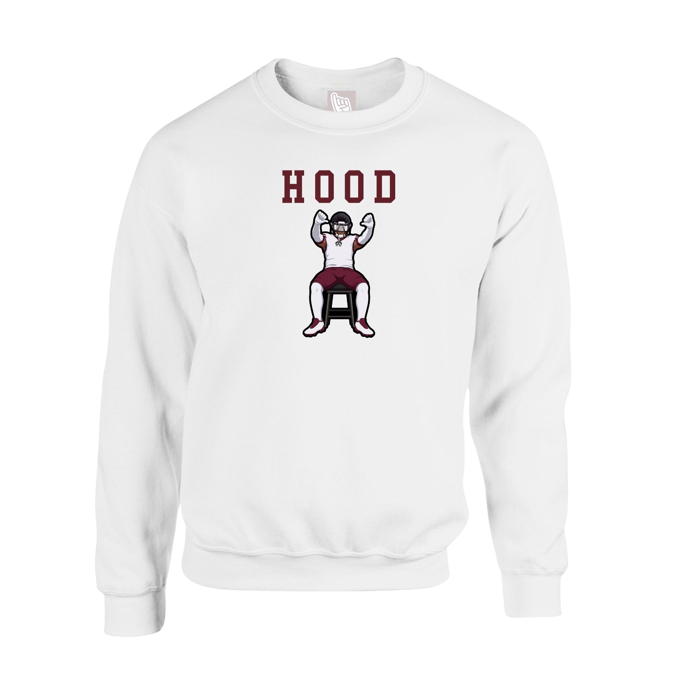Fleece Crew — Shirsey in White