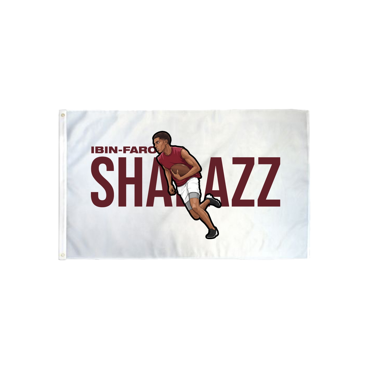 3x5 Flag — Player Name in Classic