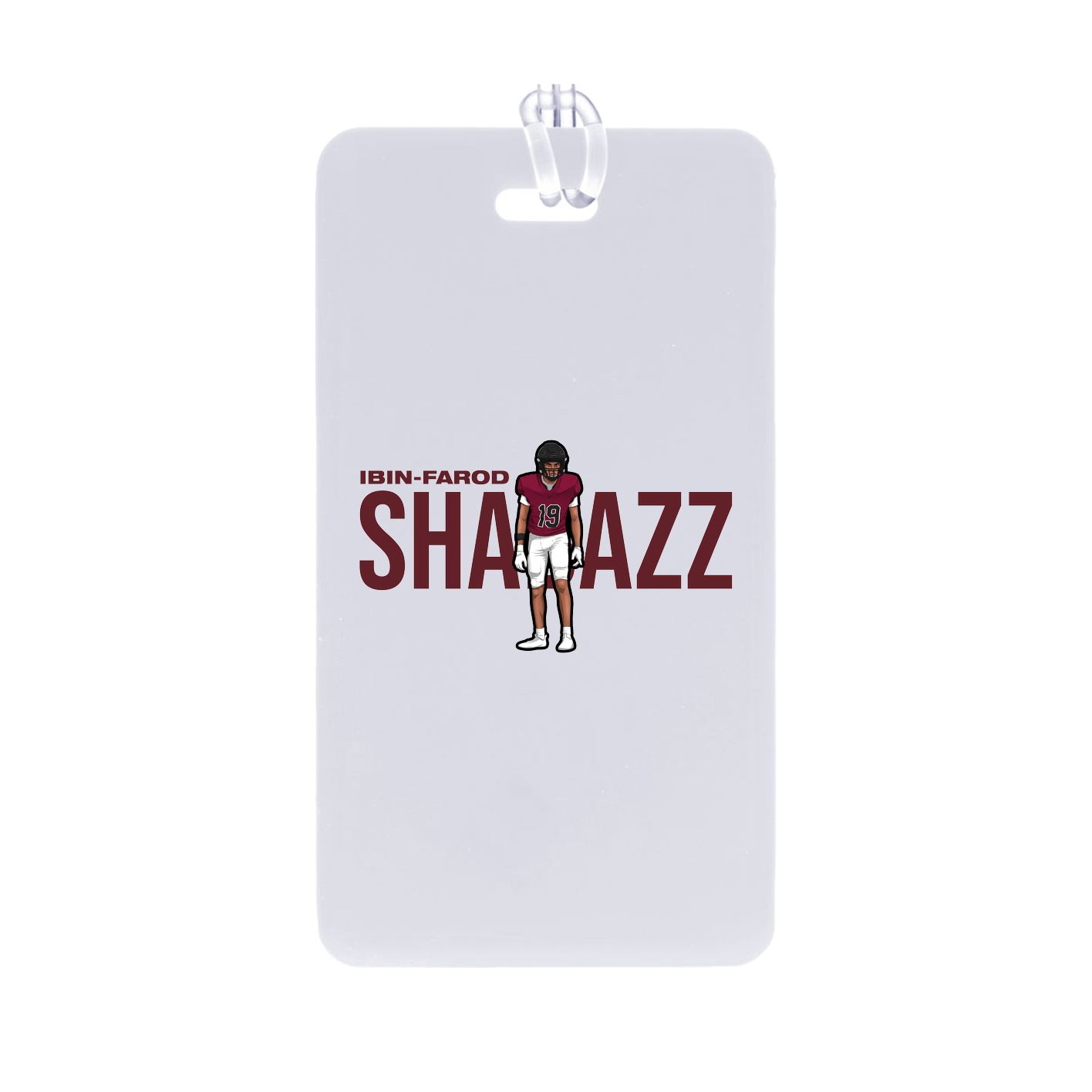 Bag Tag — Player Name in Classic