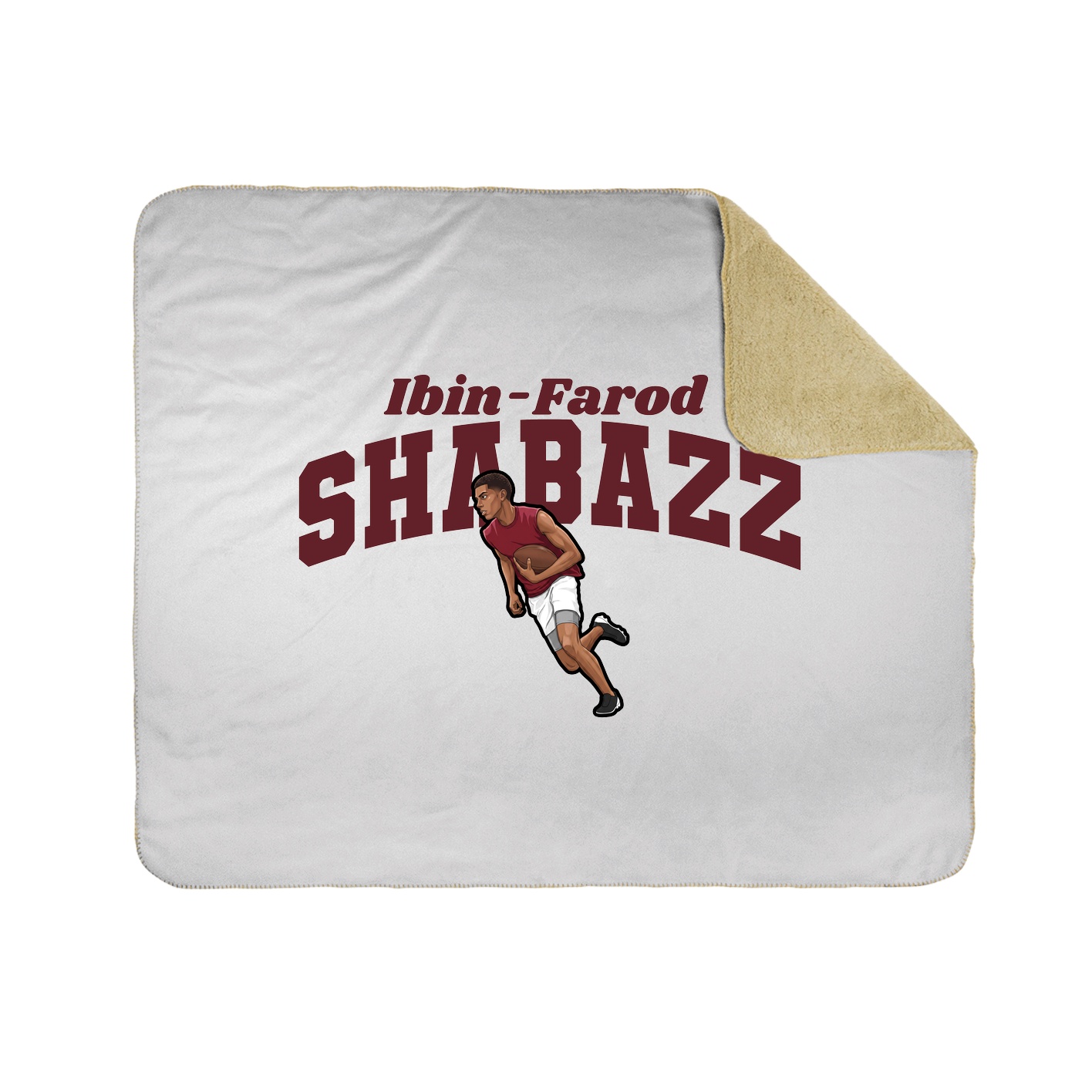 Throw Blanket — Signature Arch in White