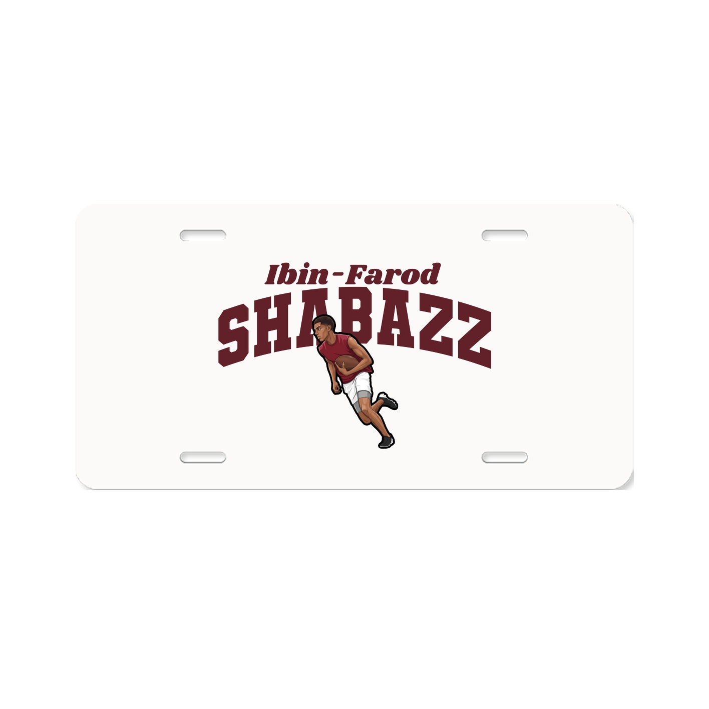 License Plate — Signature Arch in Classic
