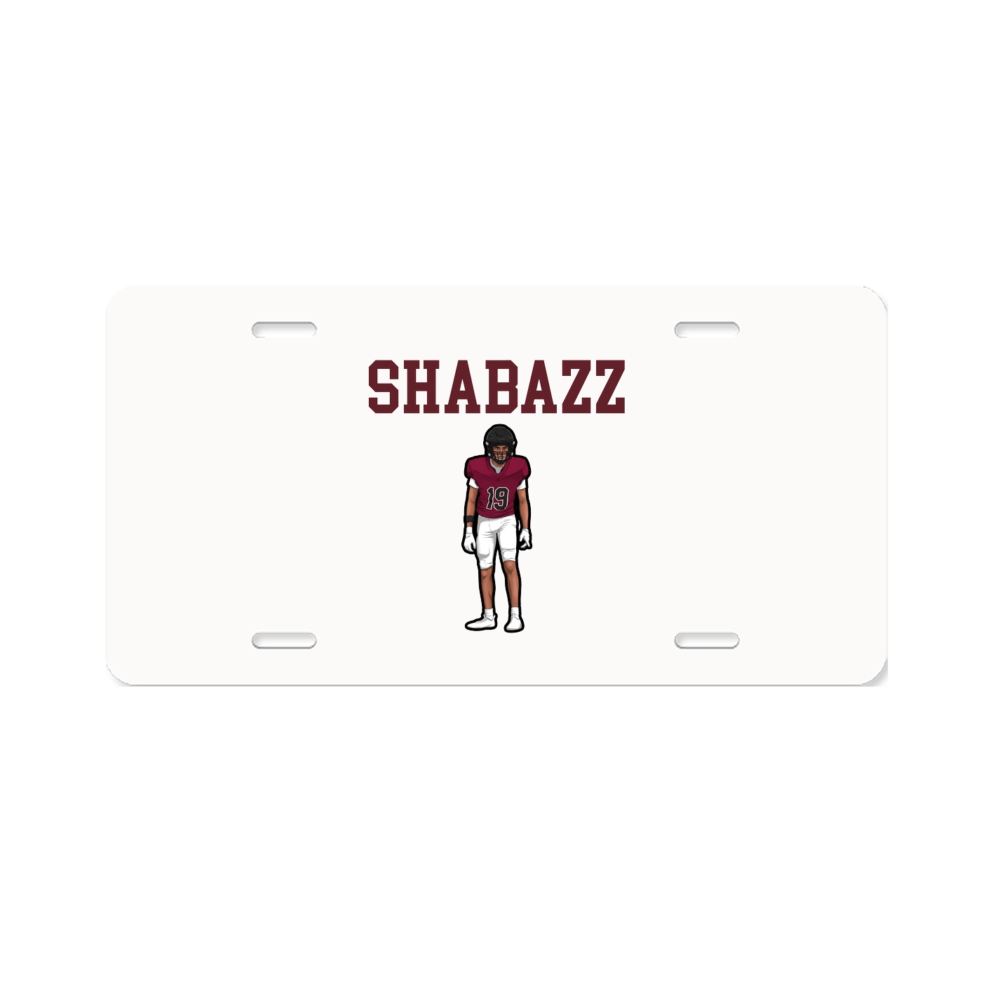 License Plate — Shirsey in Classic