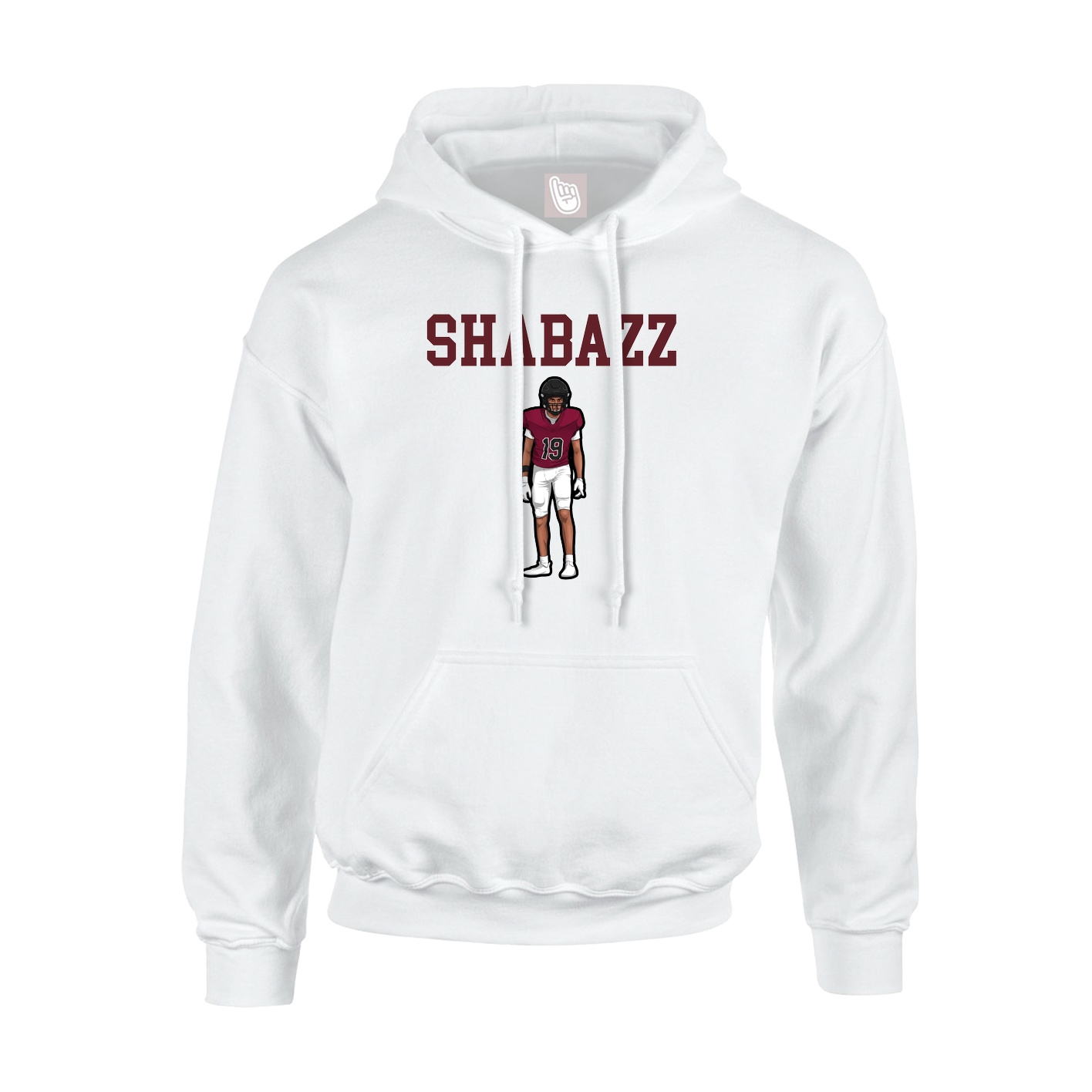 Youth Hoodie — Shirsey in White