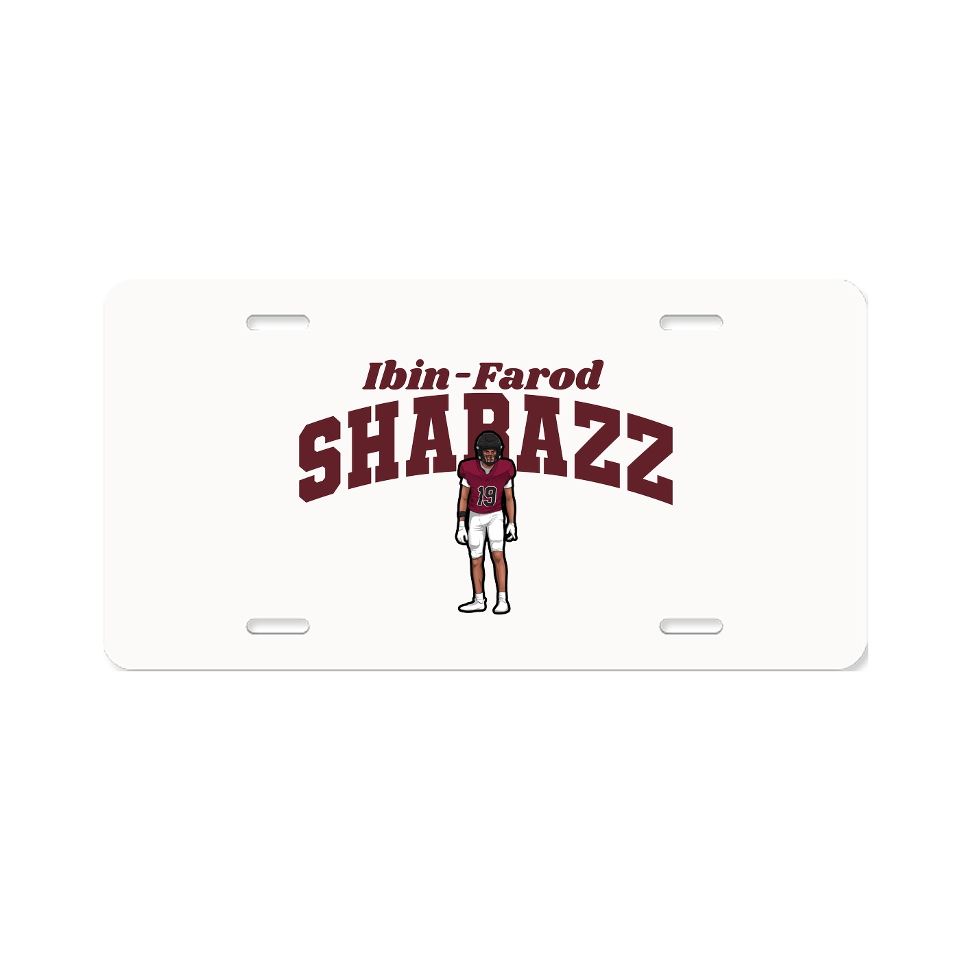 License Plate — Signature Arch in Classic
