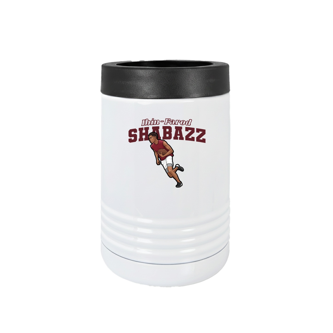 Beverage Holder — Name Arch in White
