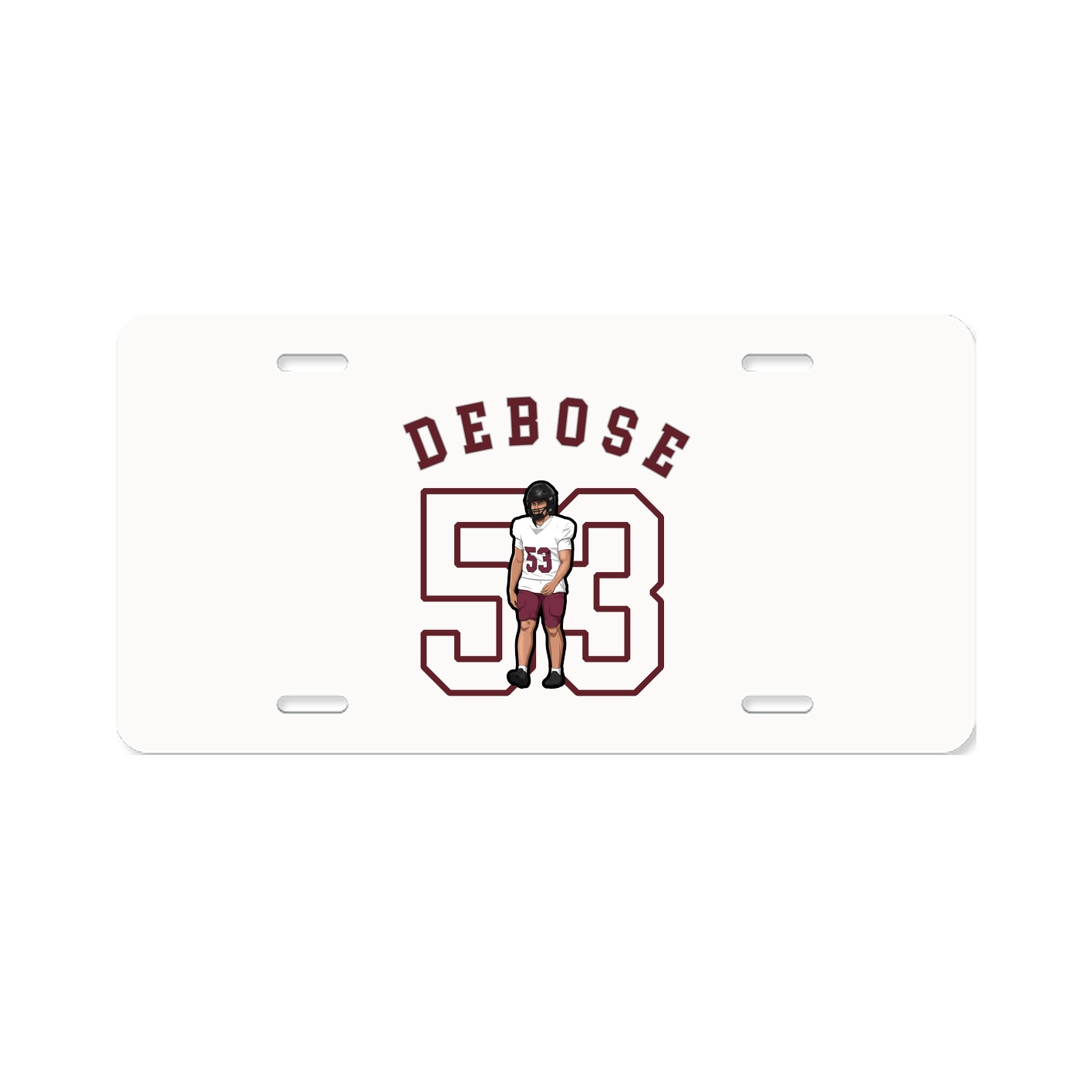 License Plate — Shirsey Arch in Classic