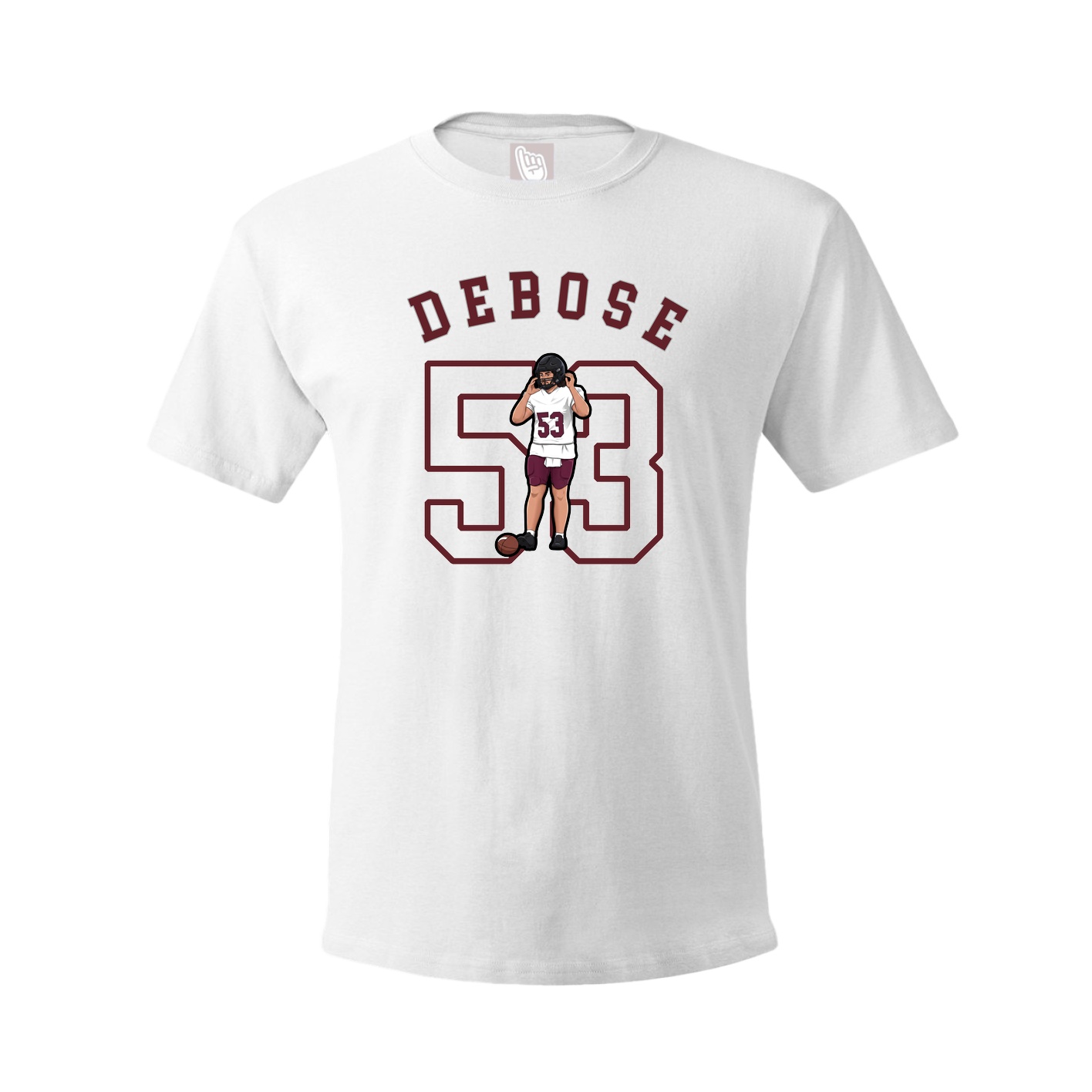 Tee — Shirsey Arch in White