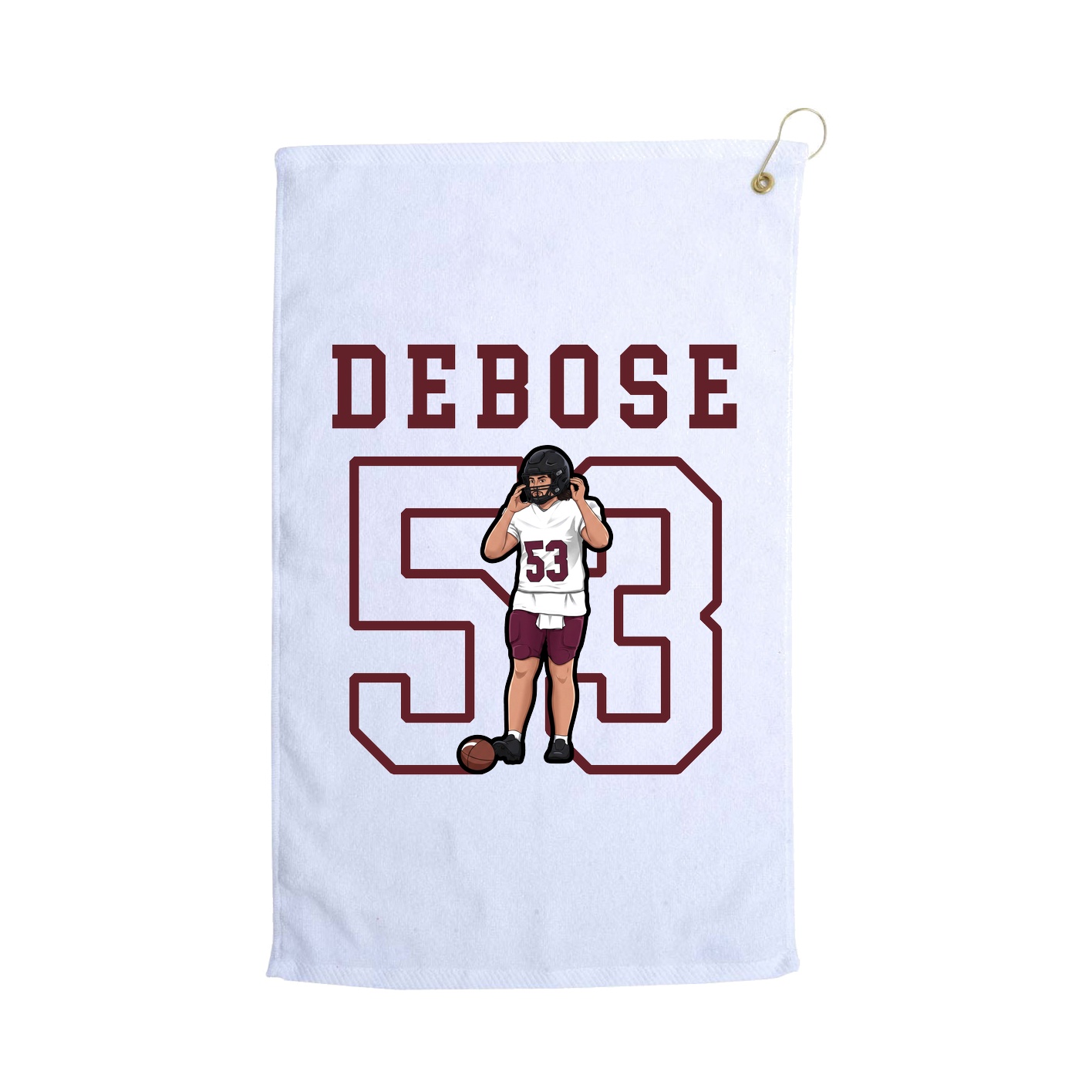 Golf Towel — Shirsey in White