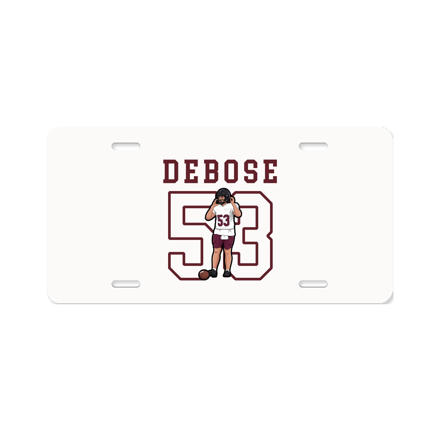 License Plate — Shirsey in Classic