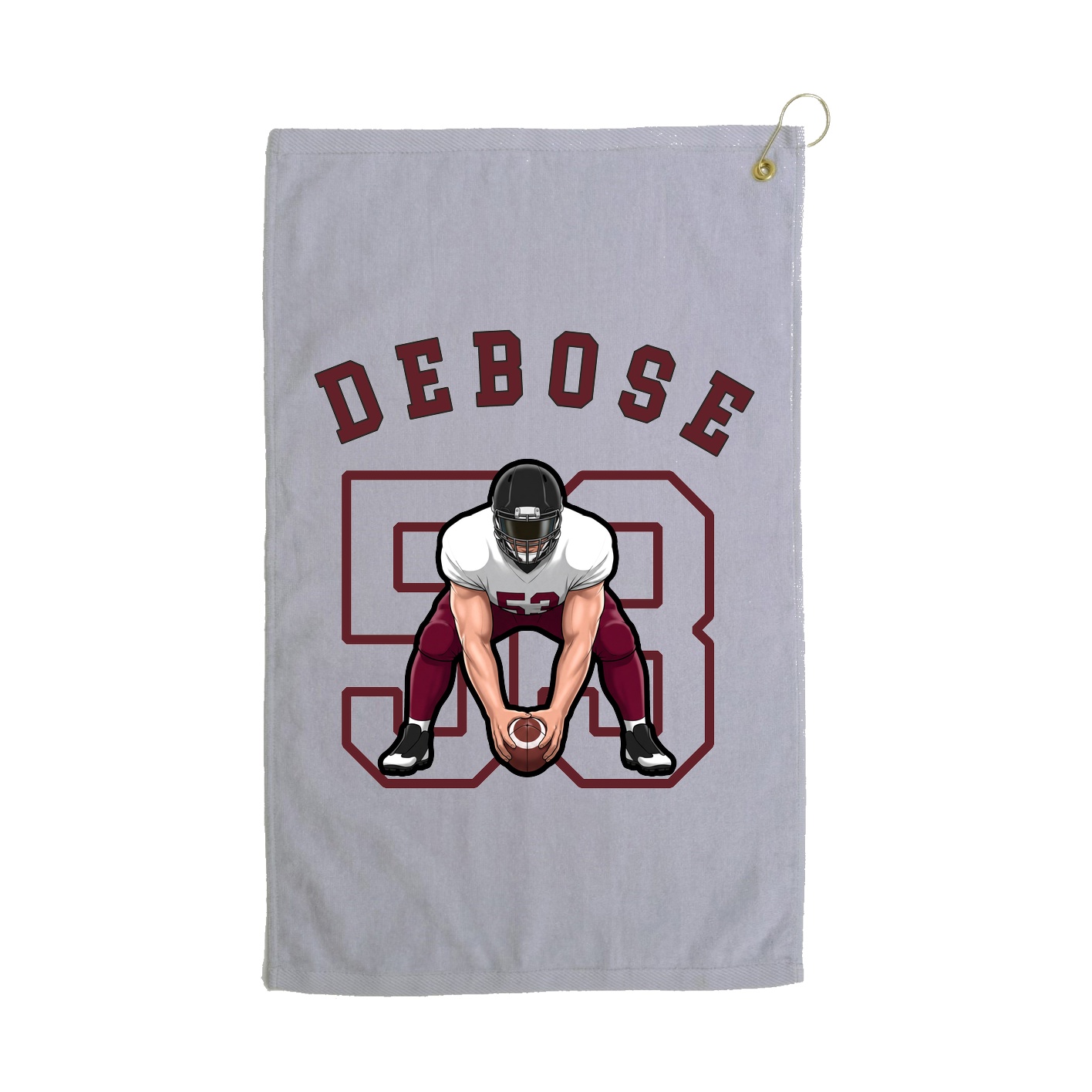 Golf Towel — Shirsey Arch in Grey