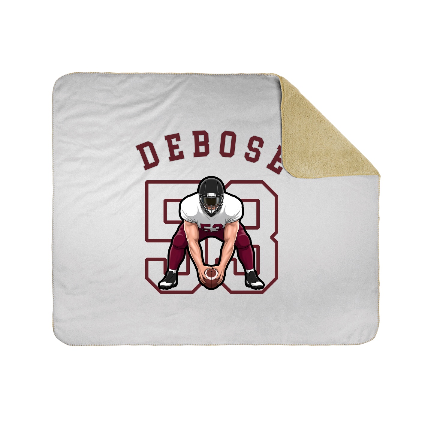 Throw Blanket — Shirsey Arch in White