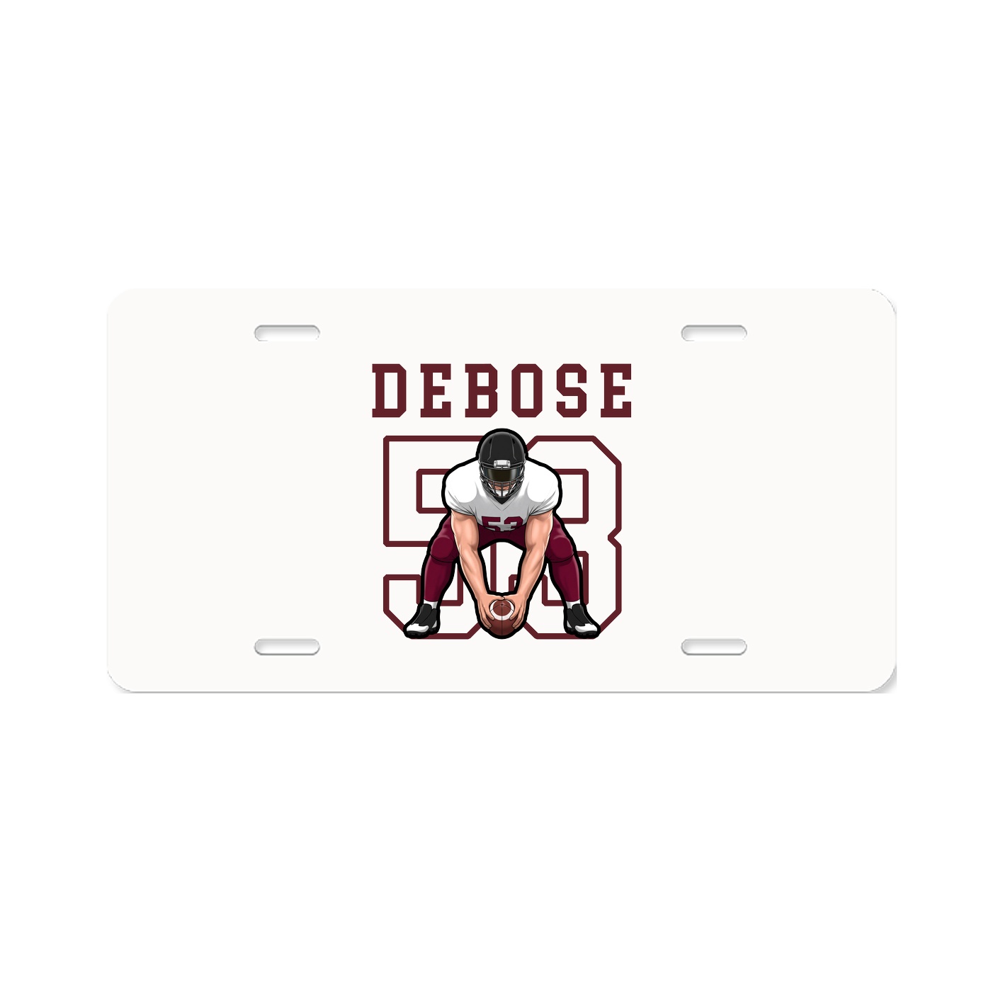 License Plate — Shirsey in Classic