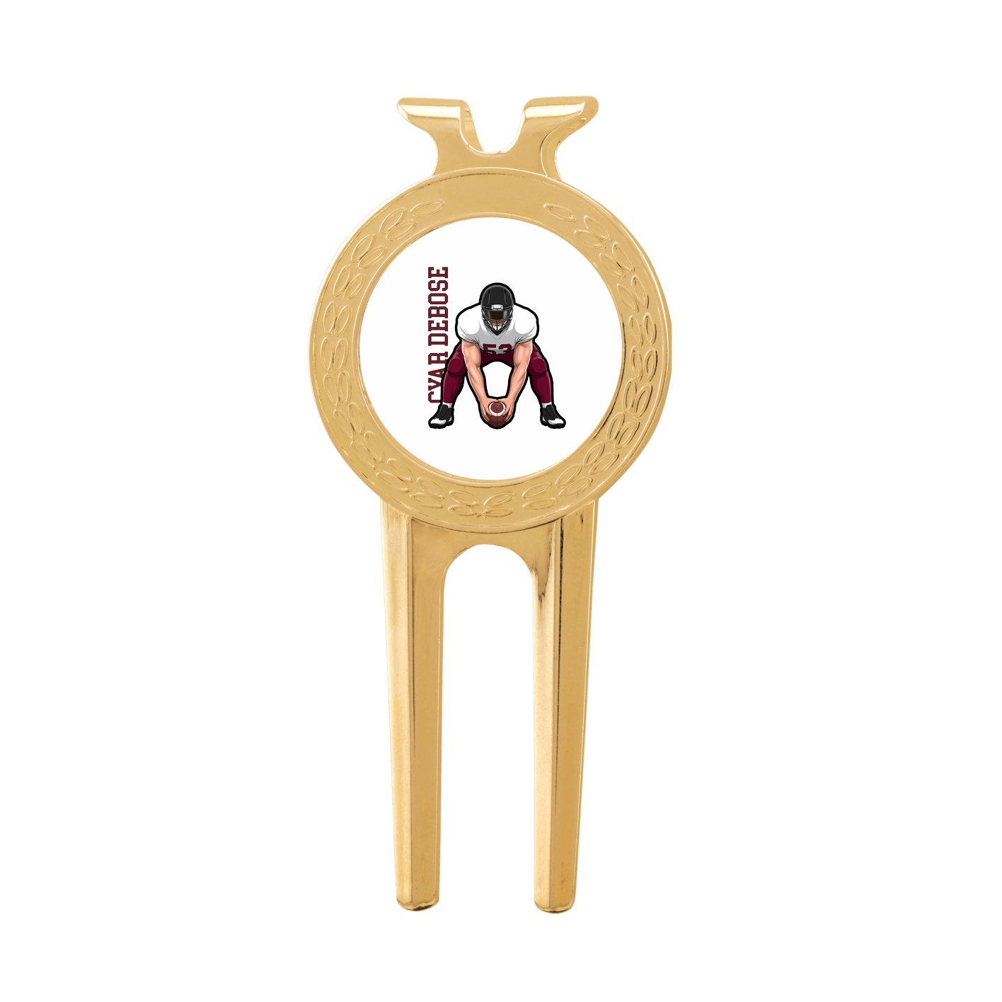 Divot Tool with Ball Marker — Name Vertical in Classic