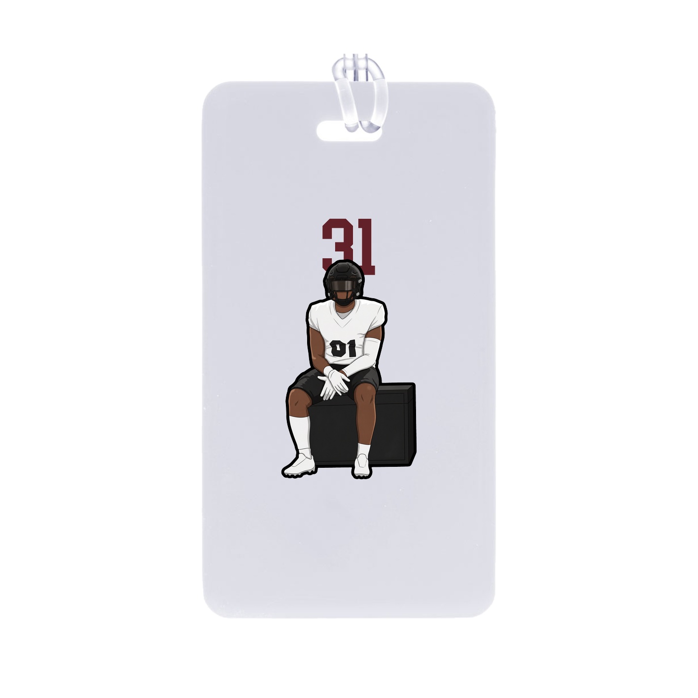 Bag Tag — Number Top in Classic