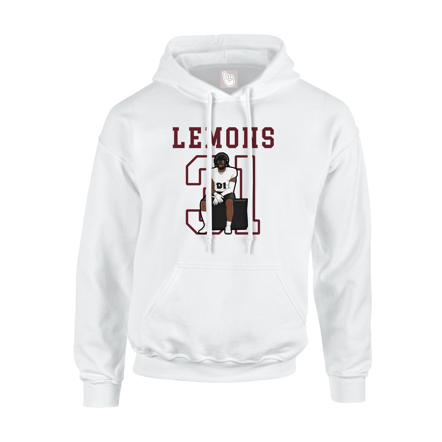 Youth Hoodie — Shirsey in White