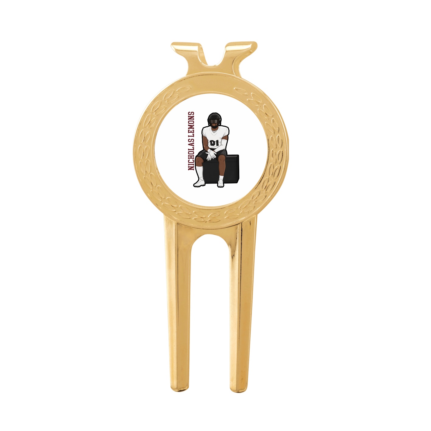 Divot Tool with Ball Marker — Name Vertical in Classic