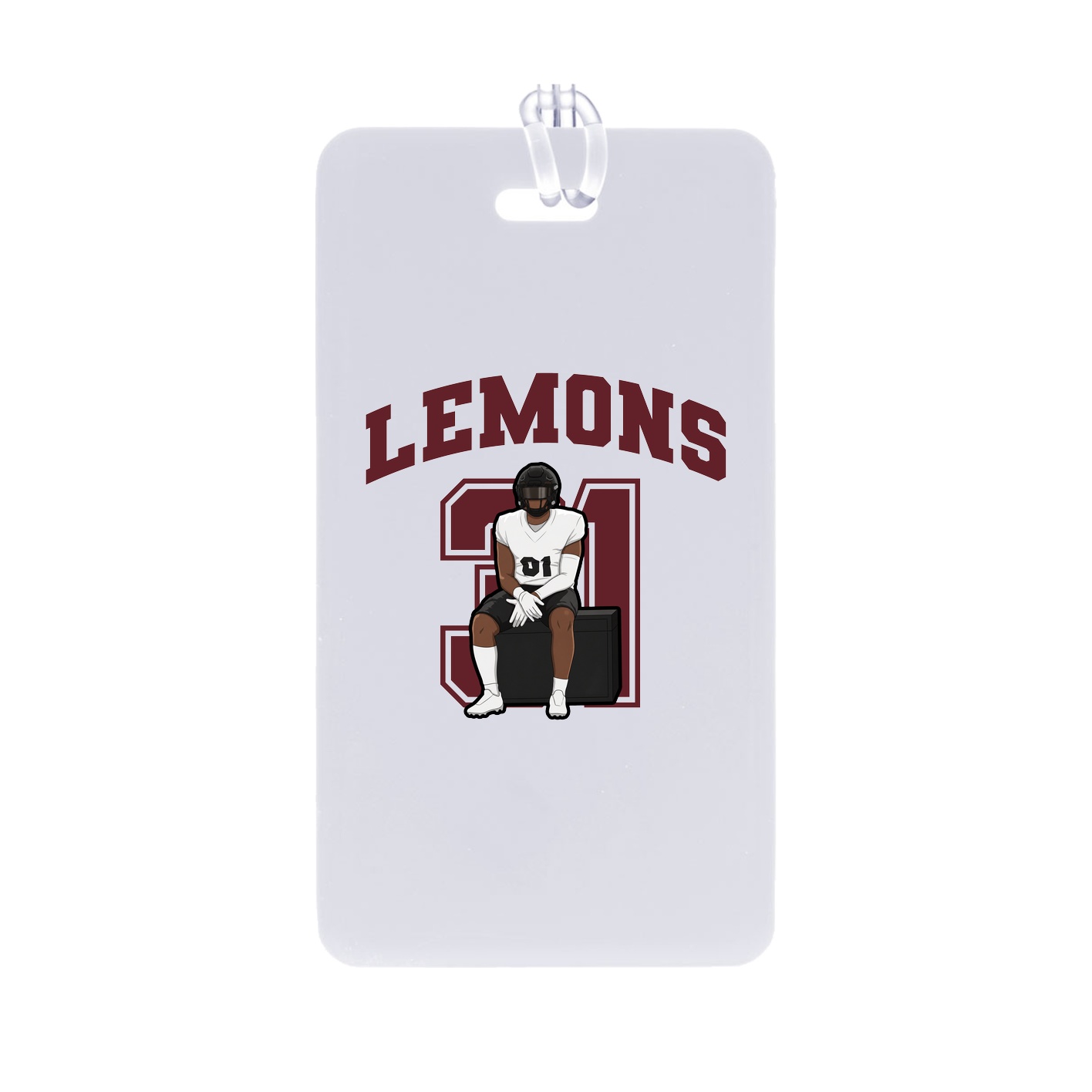 Bag Tag — Number in Classic
