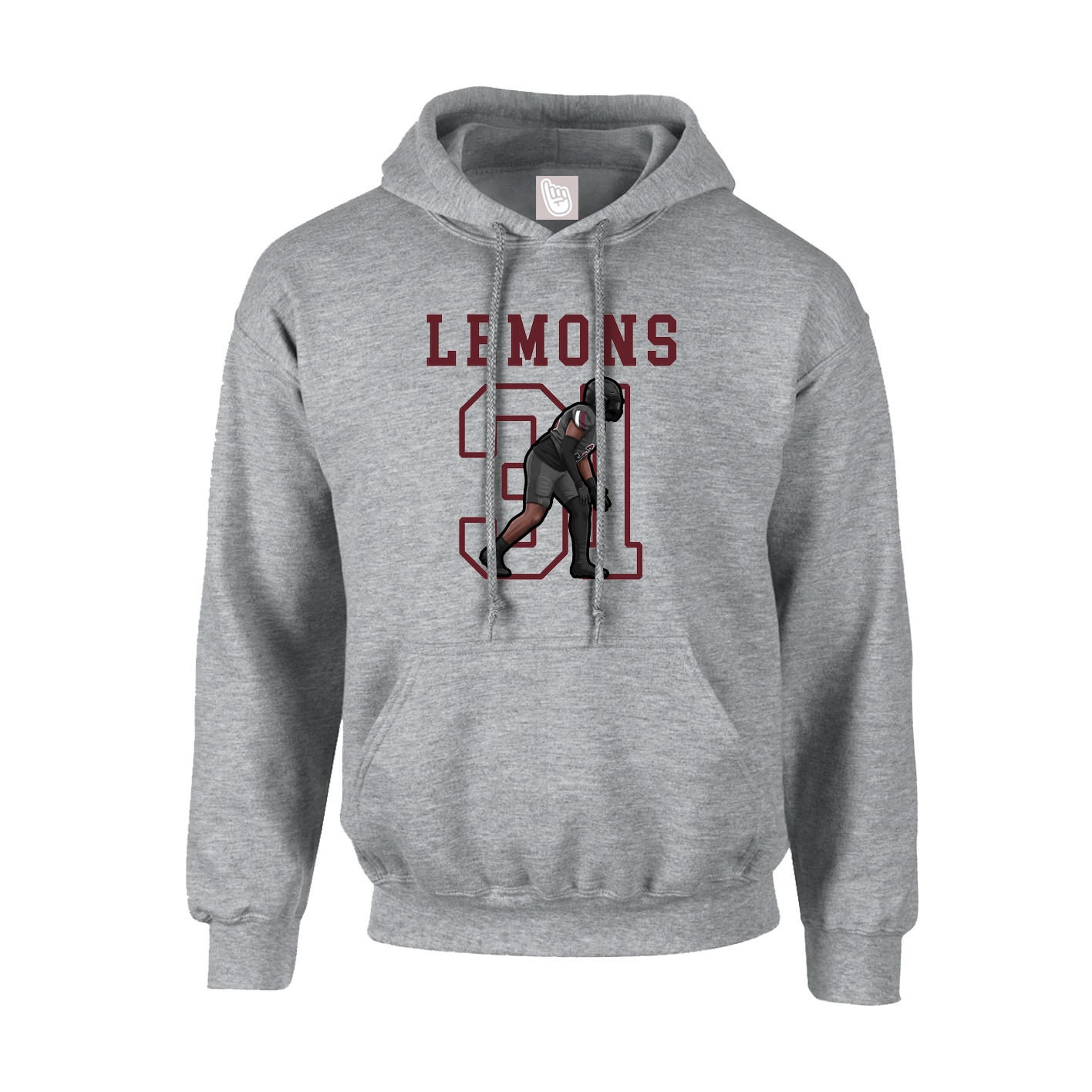 Hoodie — Shirsey in Grey