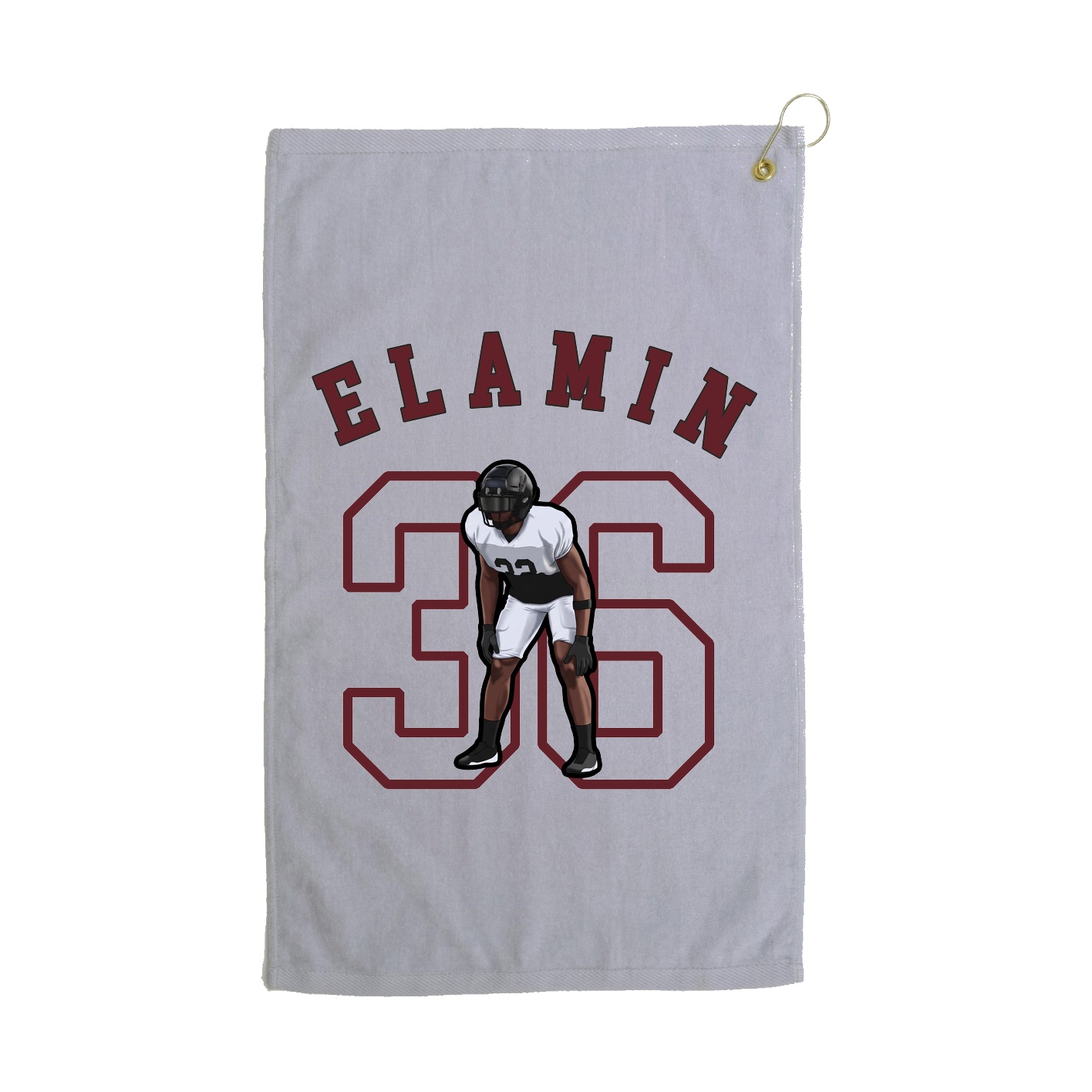 Golf Towel — Shirsey Arch in Grey