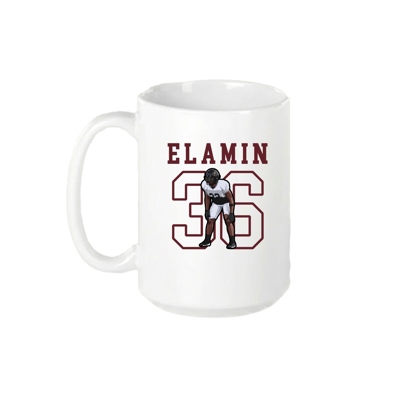15oz Coffee Mug — Shirsey in White