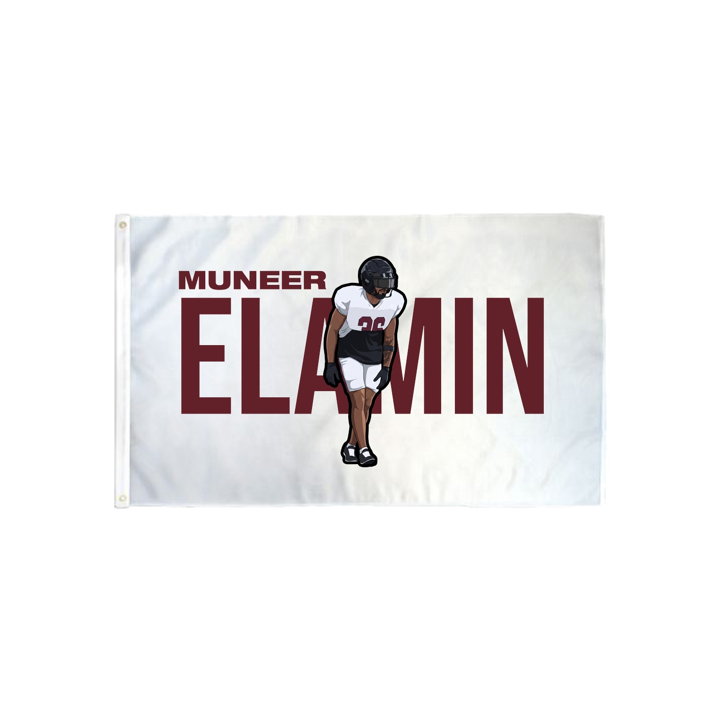 3x5 Flag — Player Name in Classic