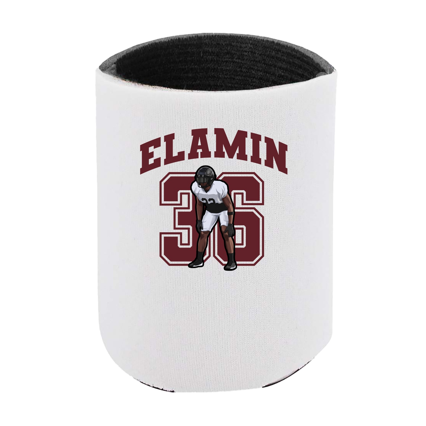 Can Holder — Number in White