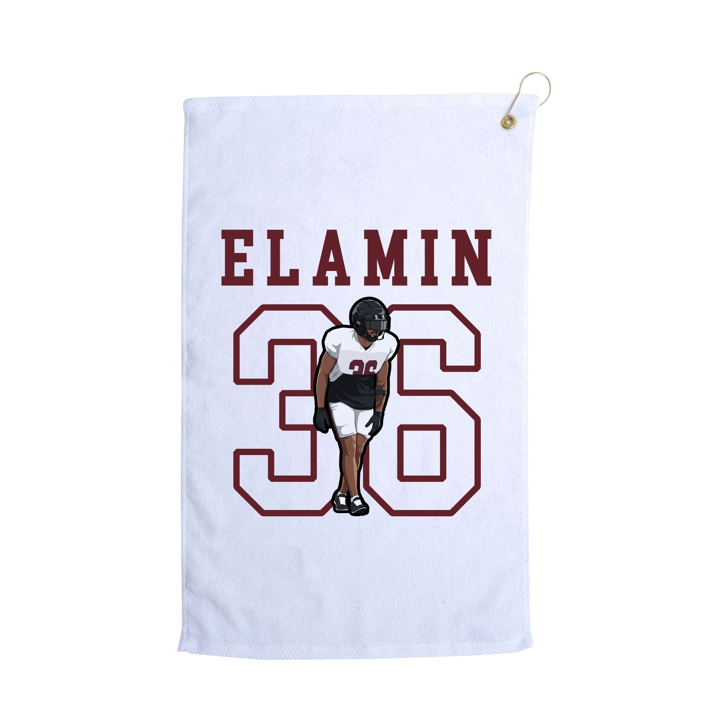 Golf Towel — Shirsey in White