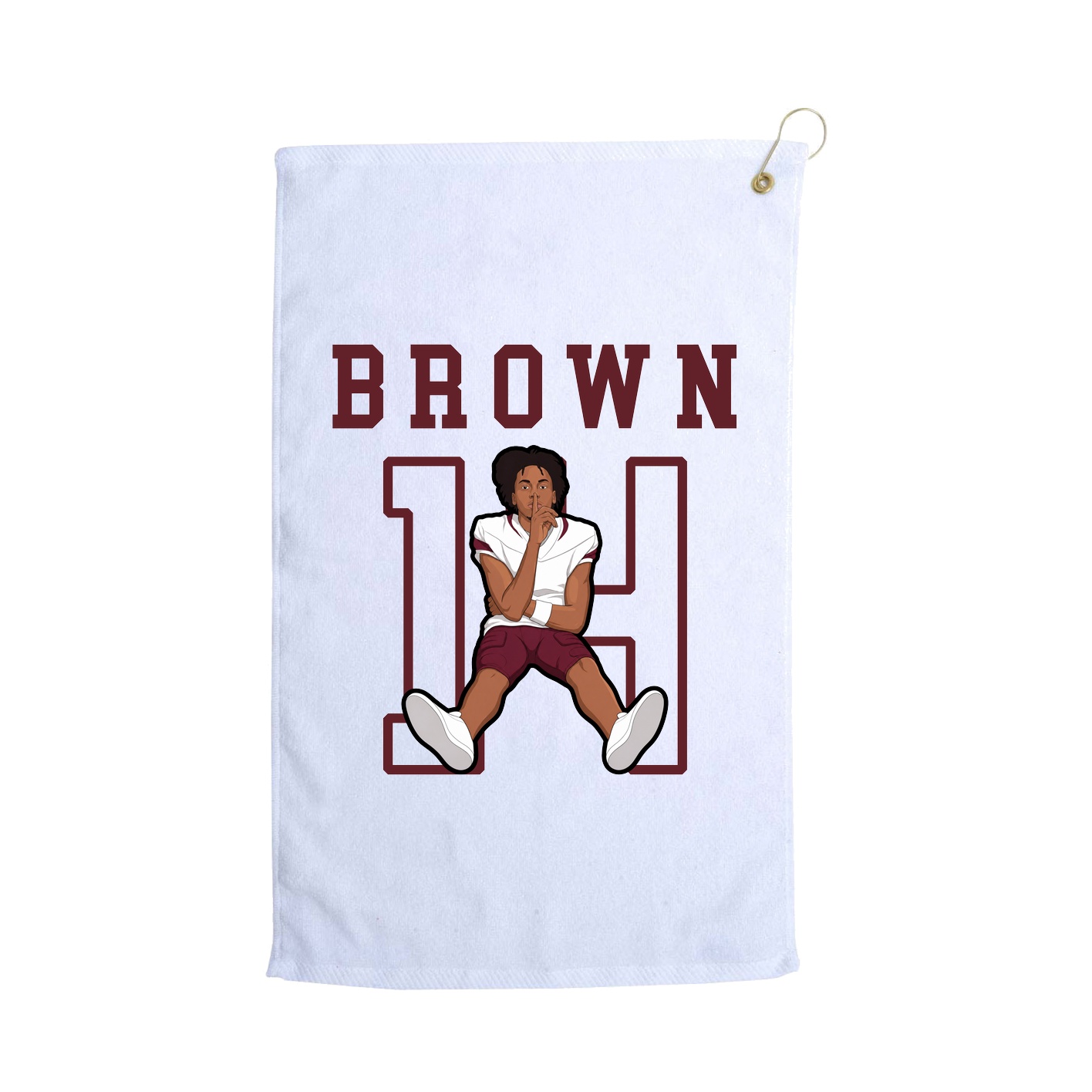 Golf Towel — Shirsey in White