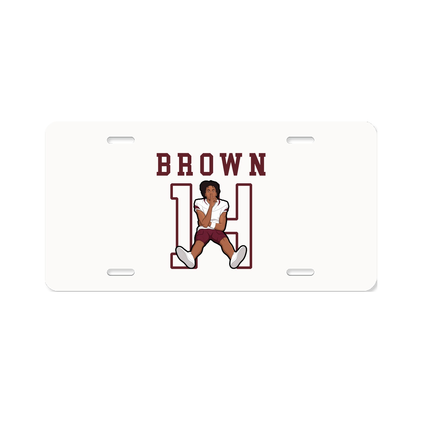License Plate — Shirsey in Classic