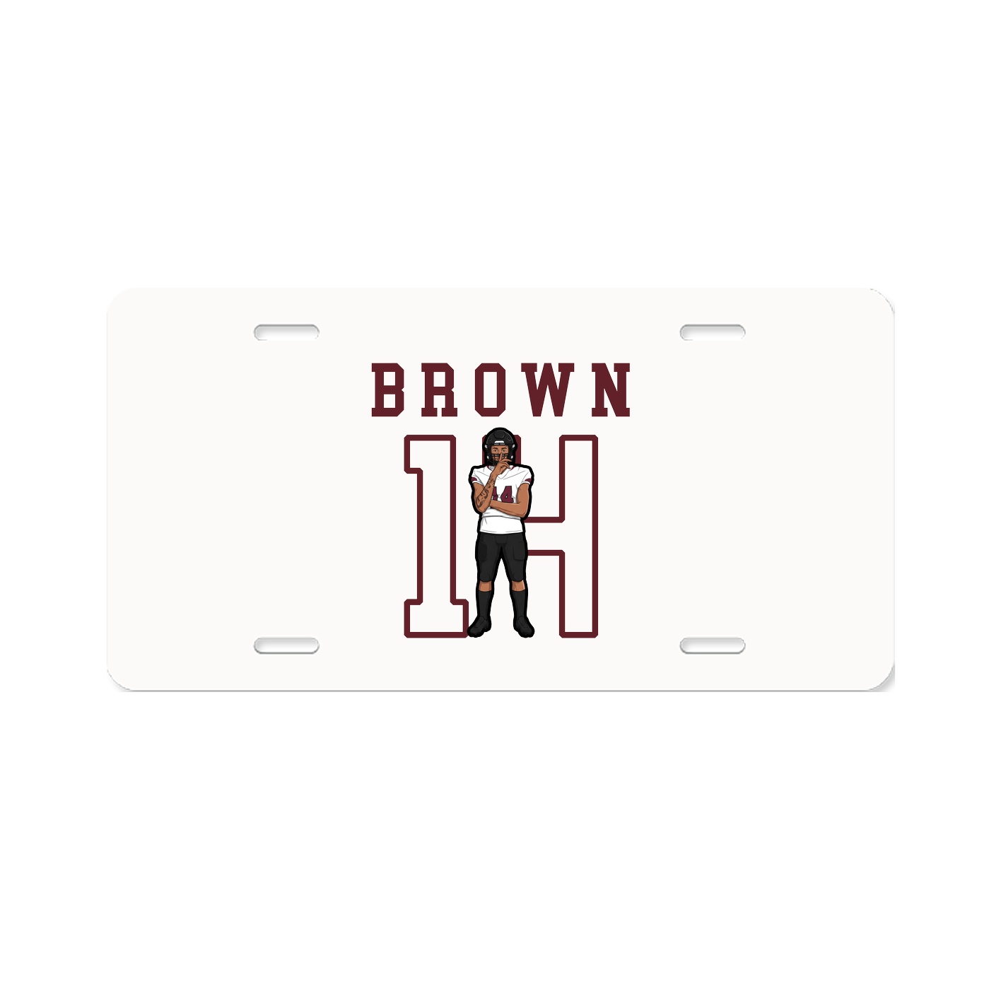 License Plate — Shirsey in Classic