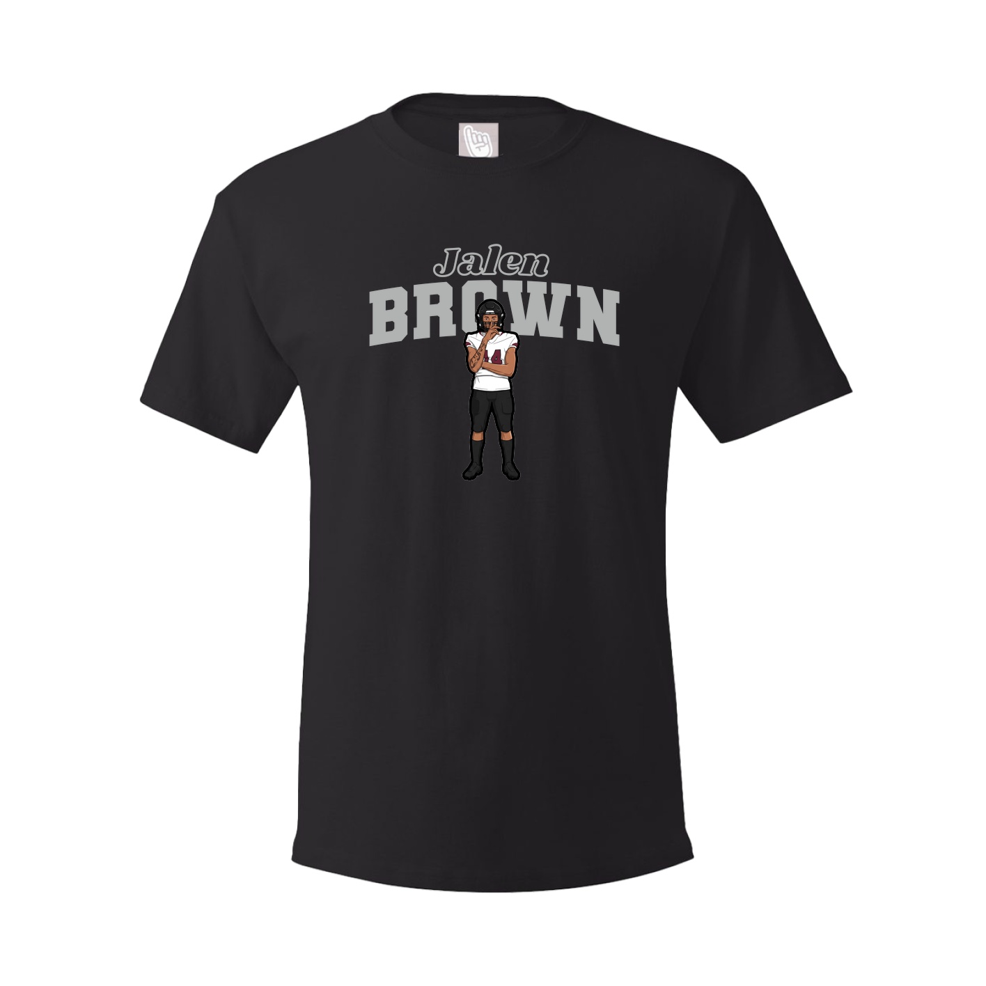 Youth Tee — Name Arch in Black