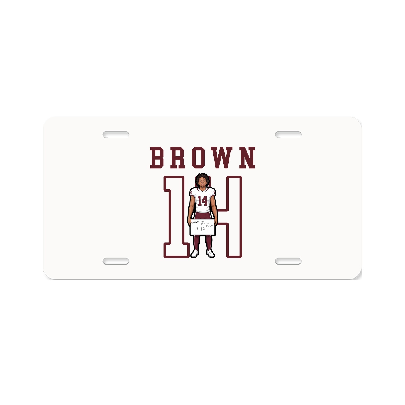 License Plate — Shirsey in Classic