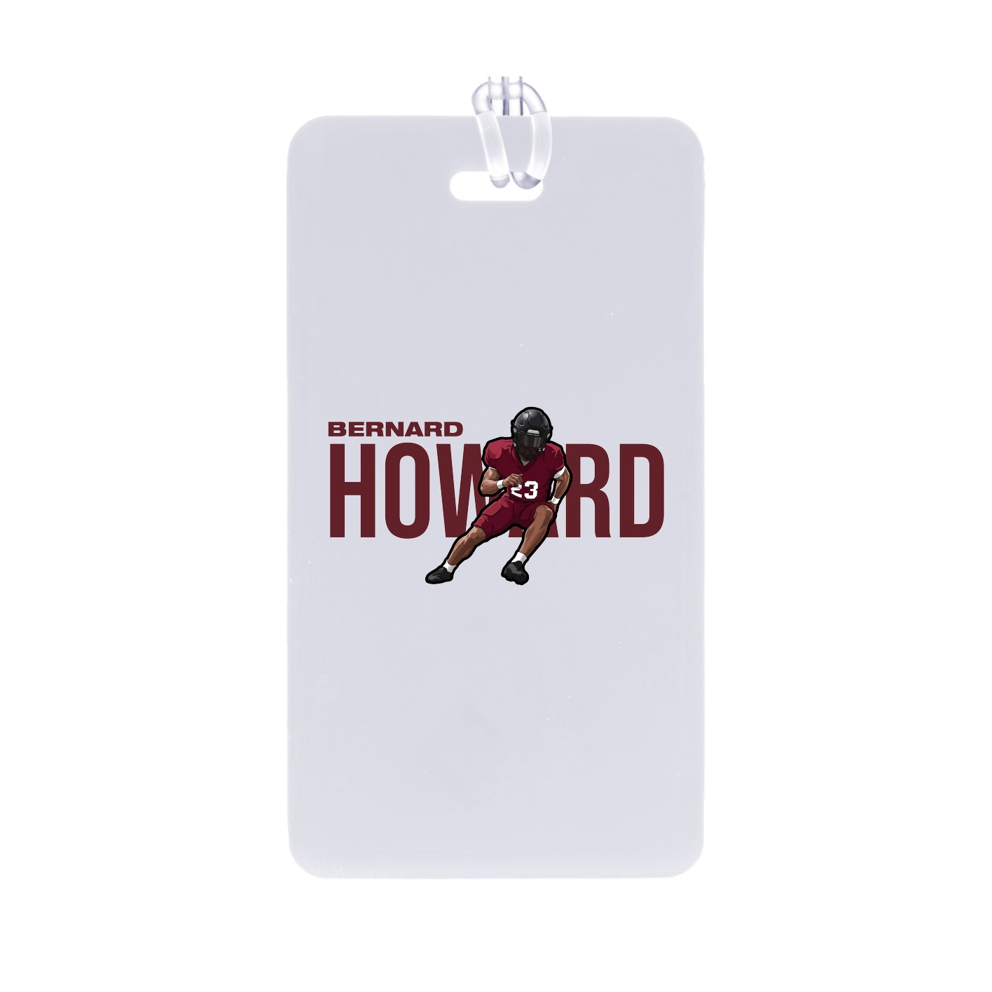 Bag Tag — Player Name in Classic