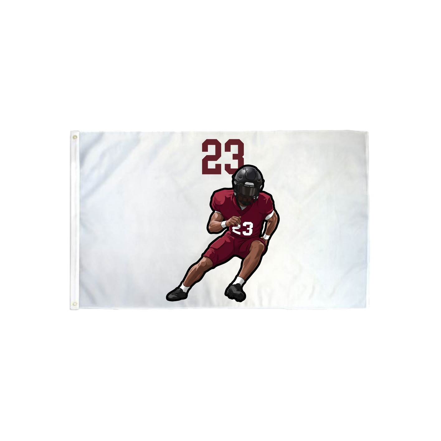 3x5 Flag — Number Top in Classic