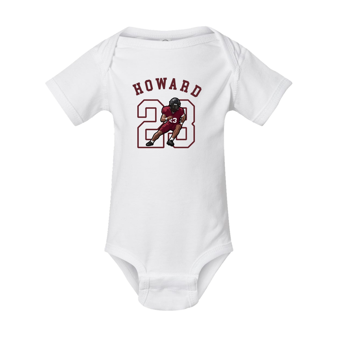 Baby Onesie — Shirsey Arch in White