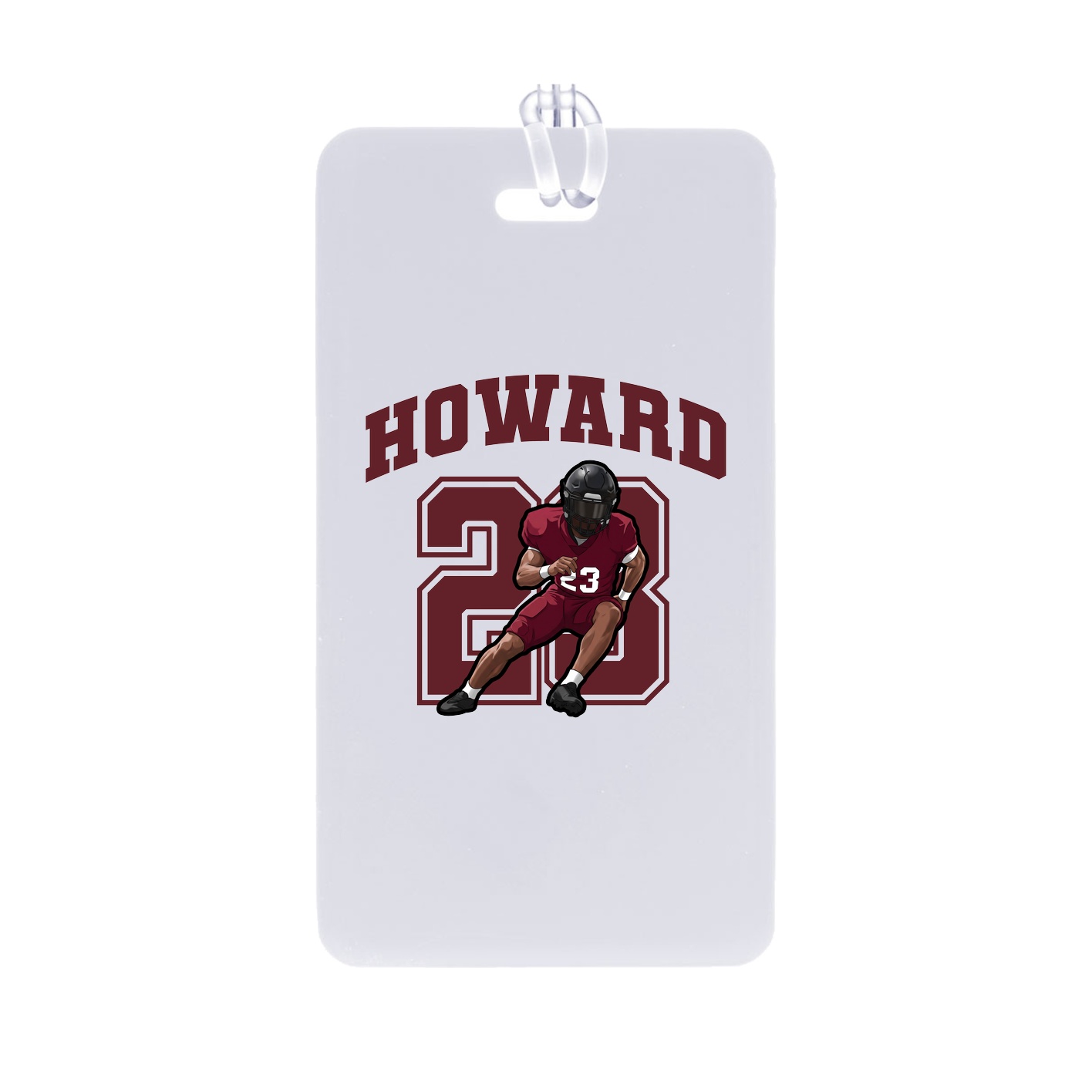 Bag Tag — Number in Classic