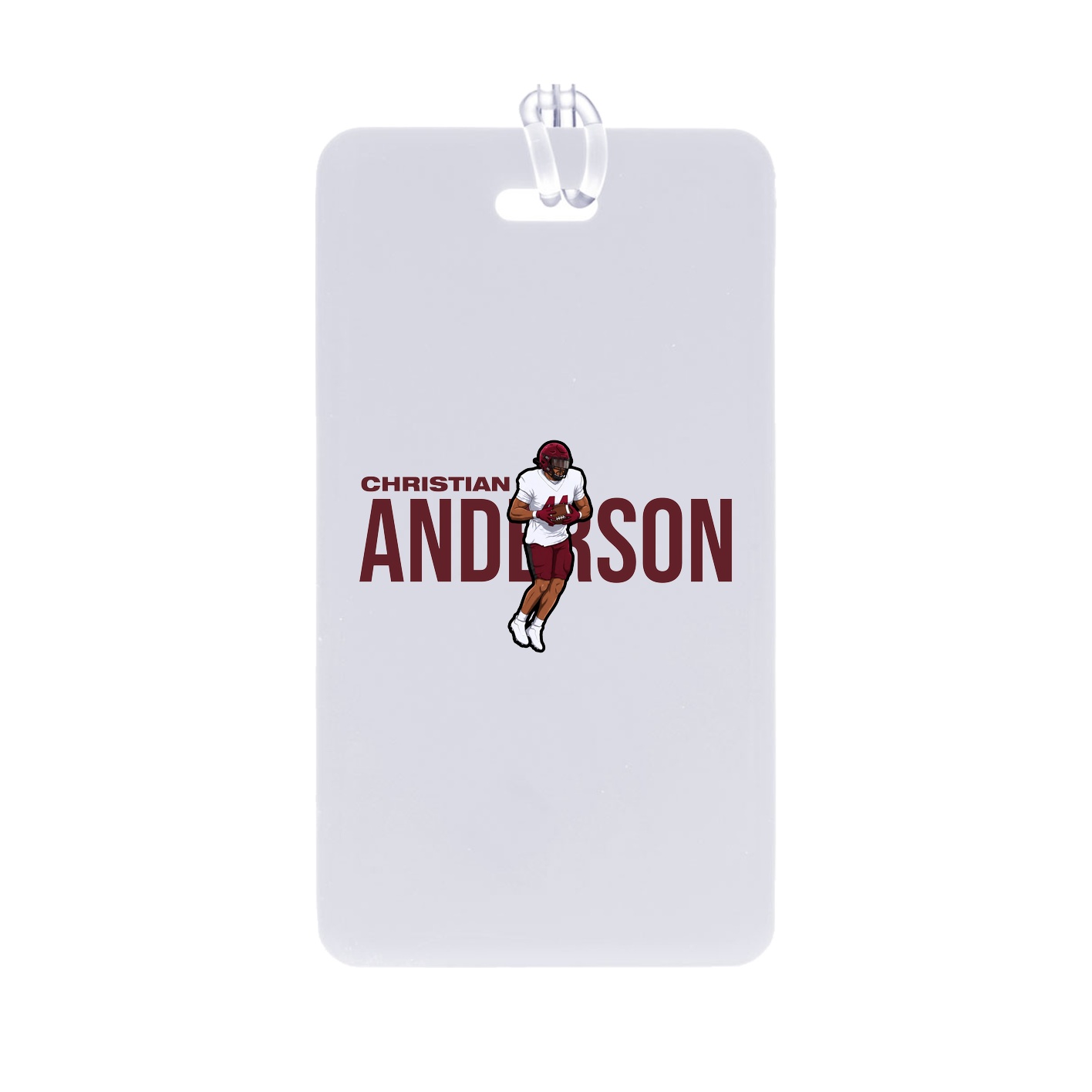 Bag Tag — Player Name in Classic