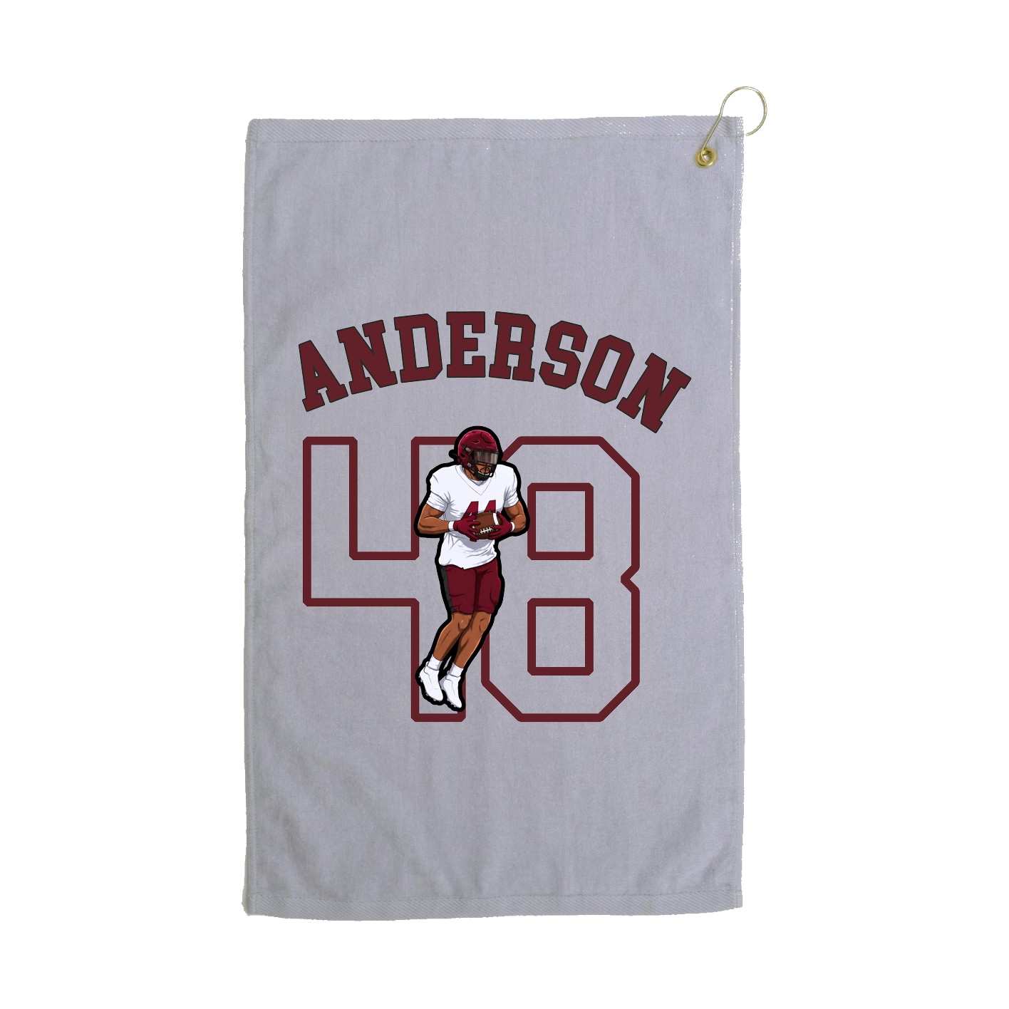 Golf Towel — Shirsey Arch in Grey