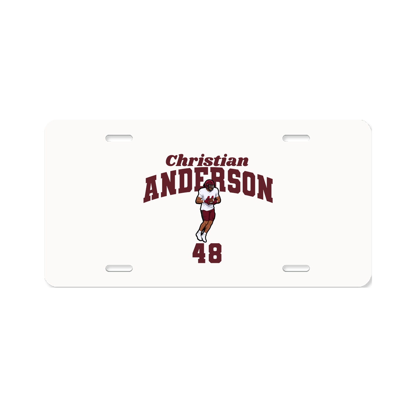 License Plate — Signature Arch in Classic