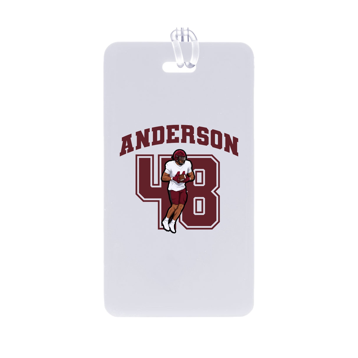 Bag Tag — Number in Classic