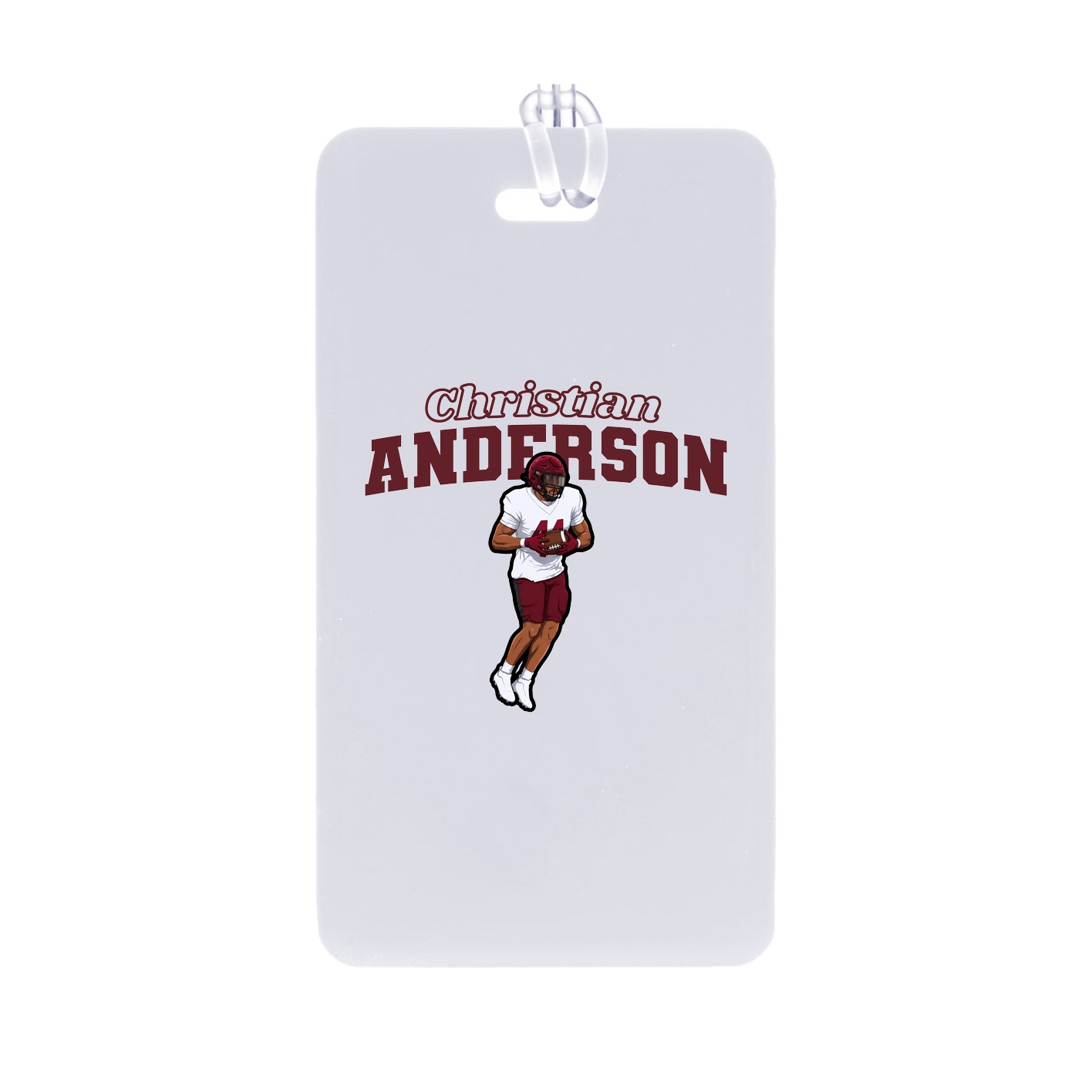 Bag Tag — Name Arch in Classic