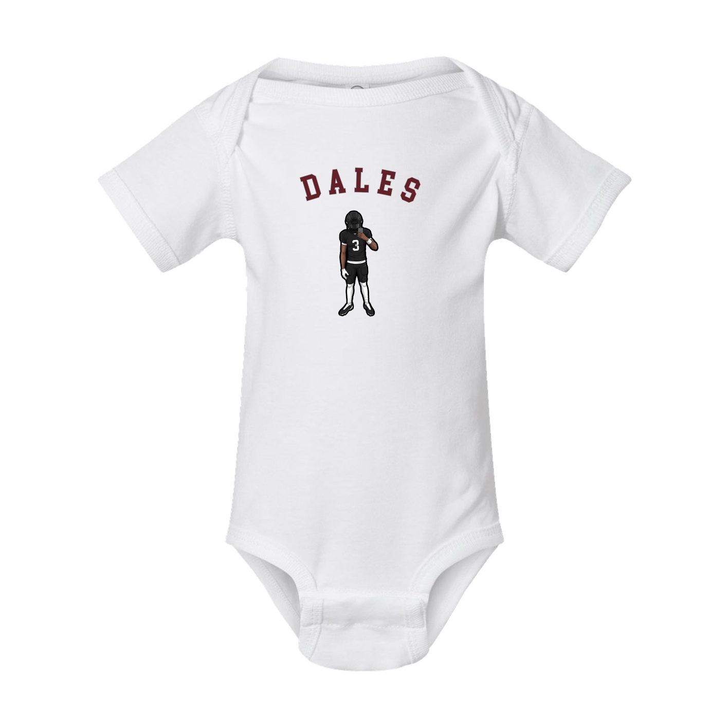 Baby Onesie — Shirsey Arch in White