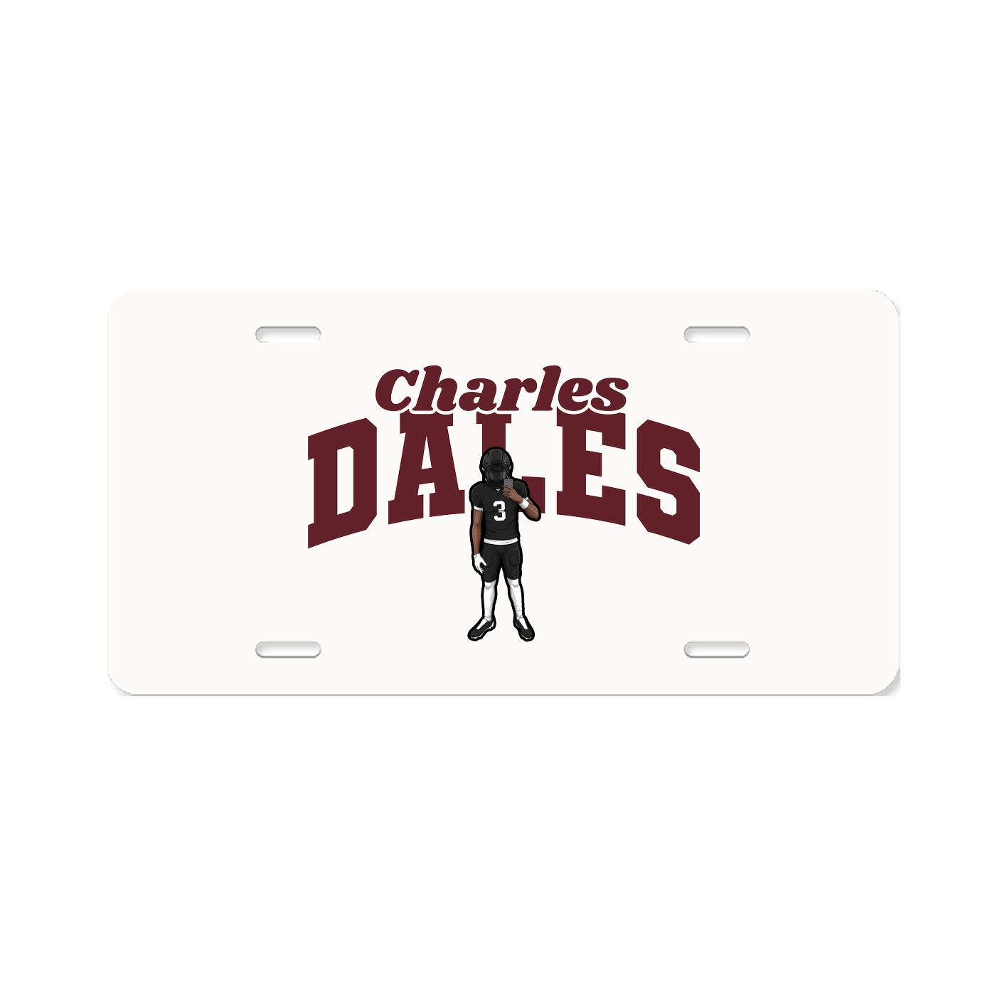 License Plate — Signature Arch in Classic